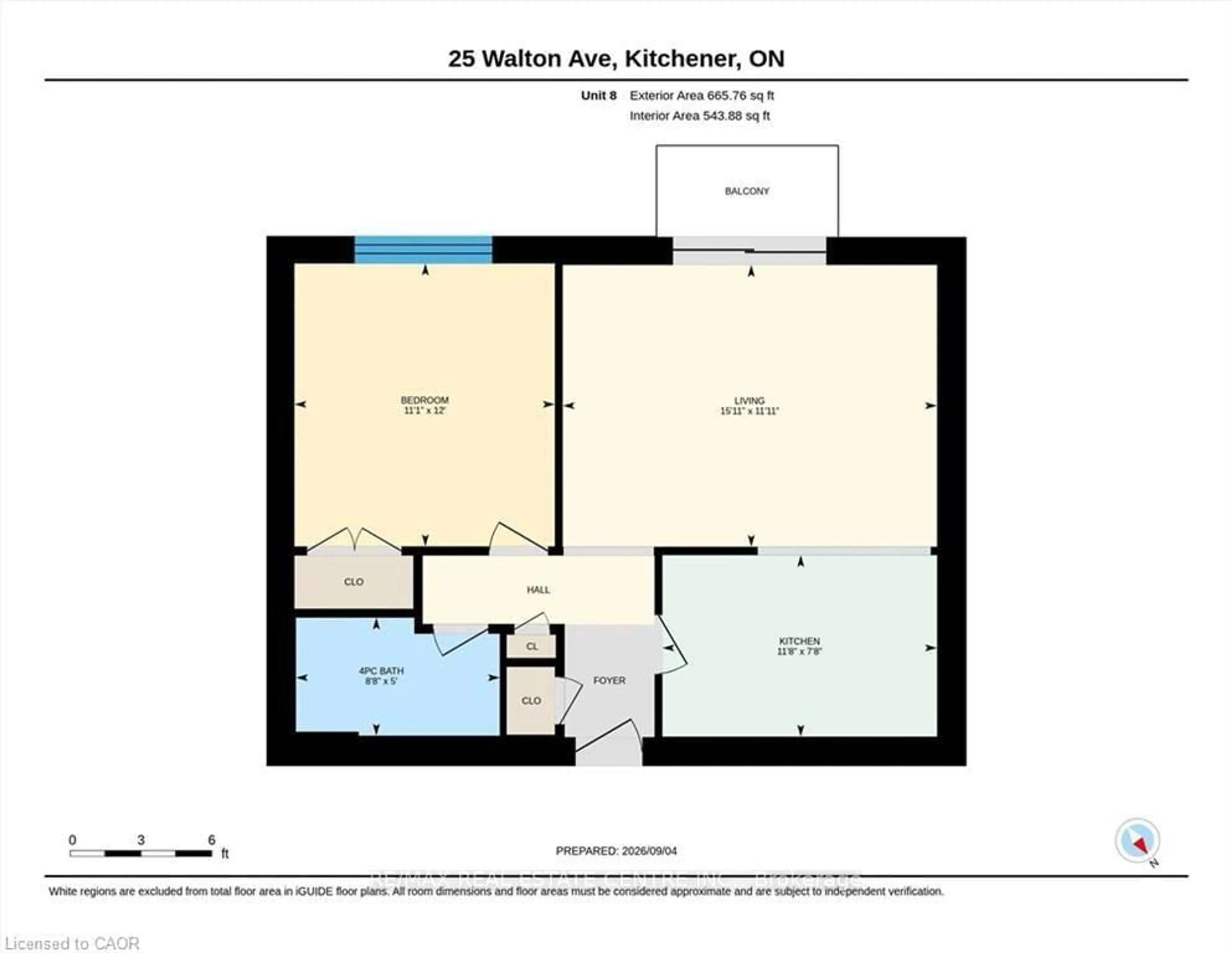 Floor plan for 25 Walton Ave, Kitchener Ontario N2C 2B4