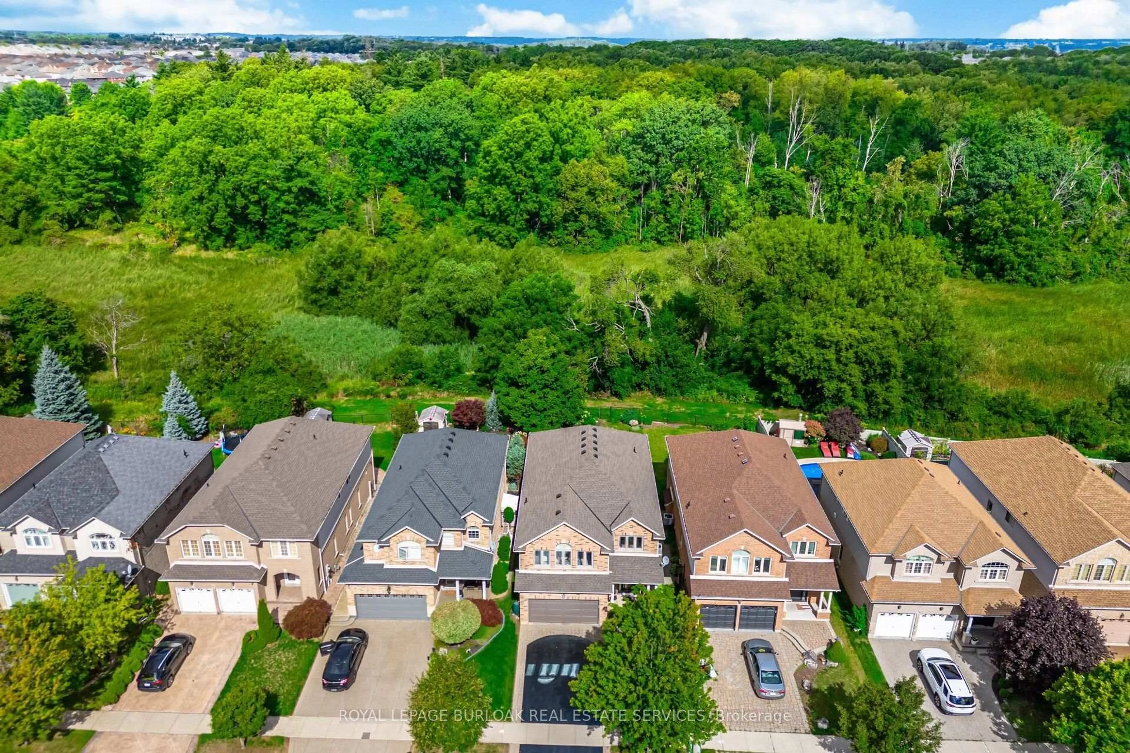 A pic from outside/outdoor area/front of a property/back of a property/a pic from drone, unknown for 84 Meadowbank Dr, Hamilton Ontario L9B 2Y1