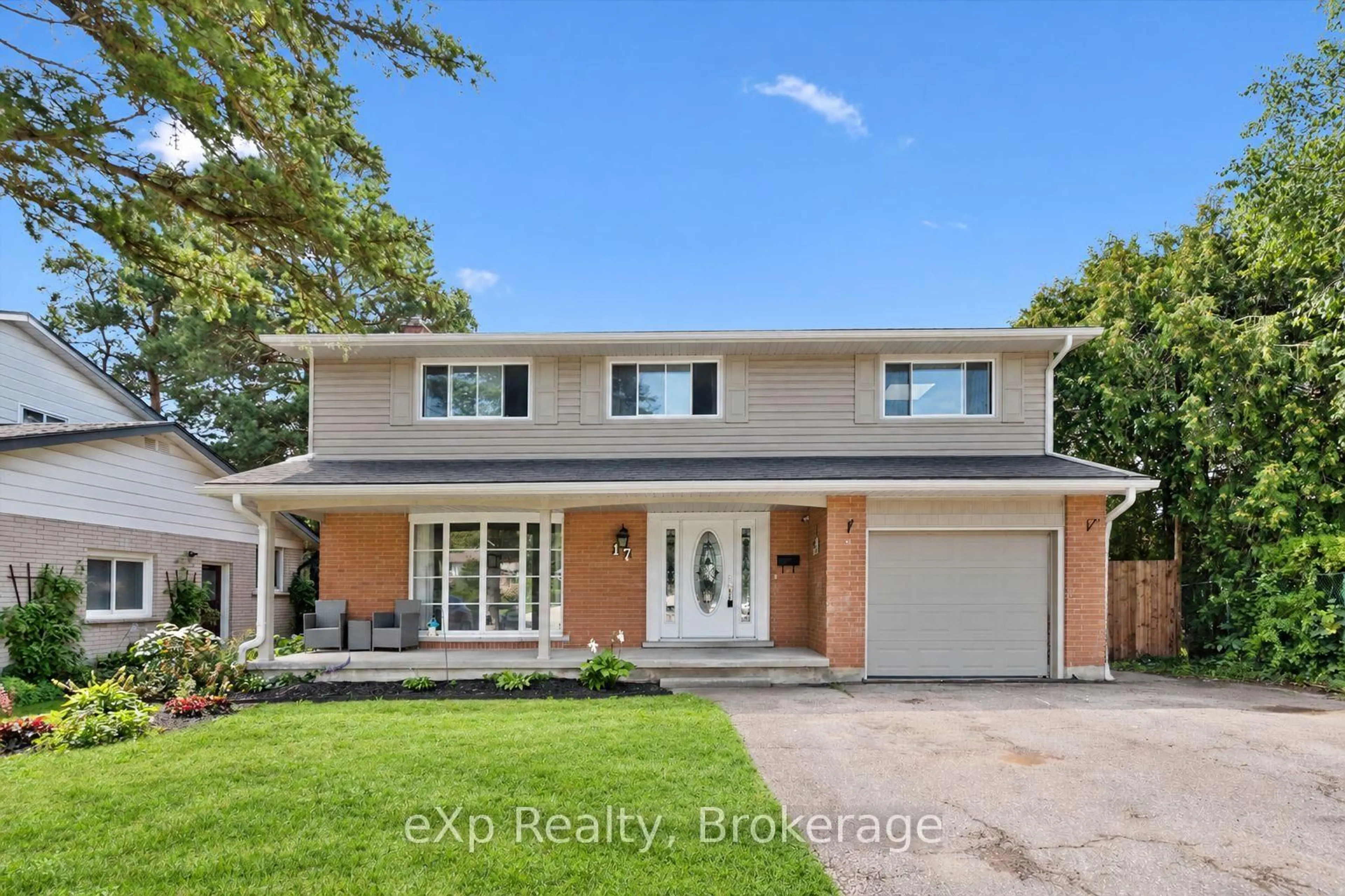 Home with brick exterior material, street for 17 Carmine Pl, Guelph Ontario N1E 3V2