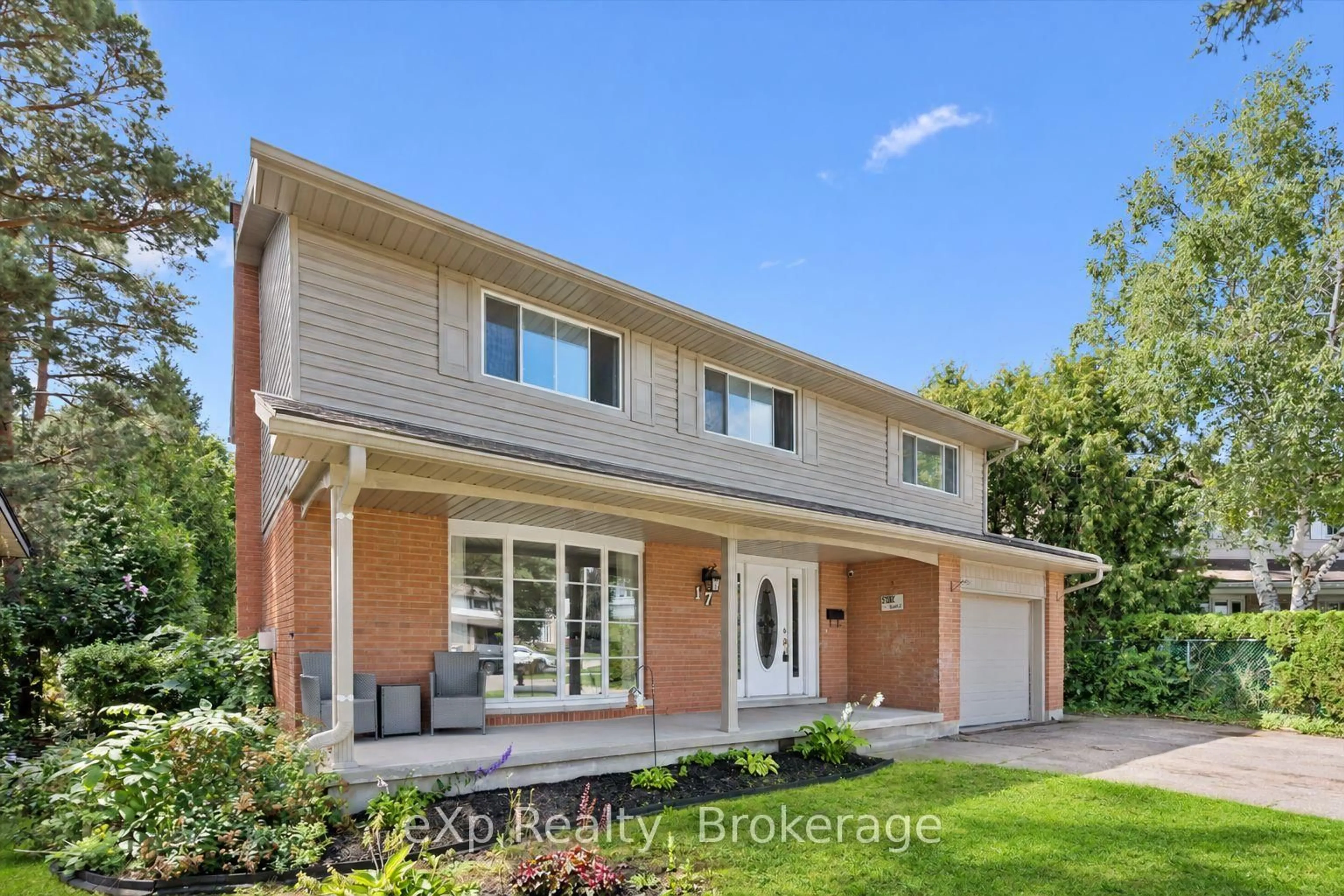 Home with brick exterior material, street for 17 Carmine Pl, Guelph Ontario N1E 3V2