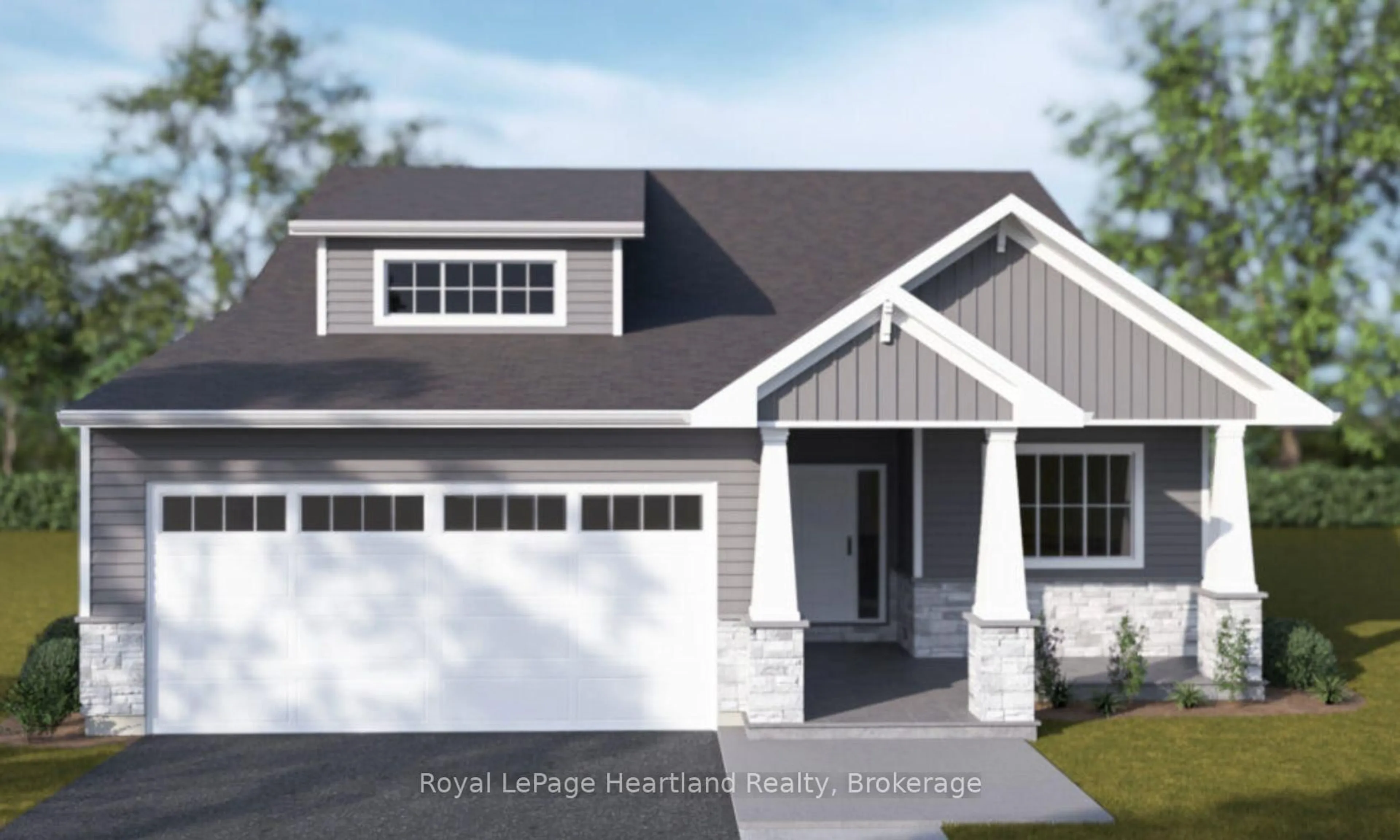 Home with vinyl exterior material, street for 100 Largo Lane, Goderich Ontario N7A 0C7