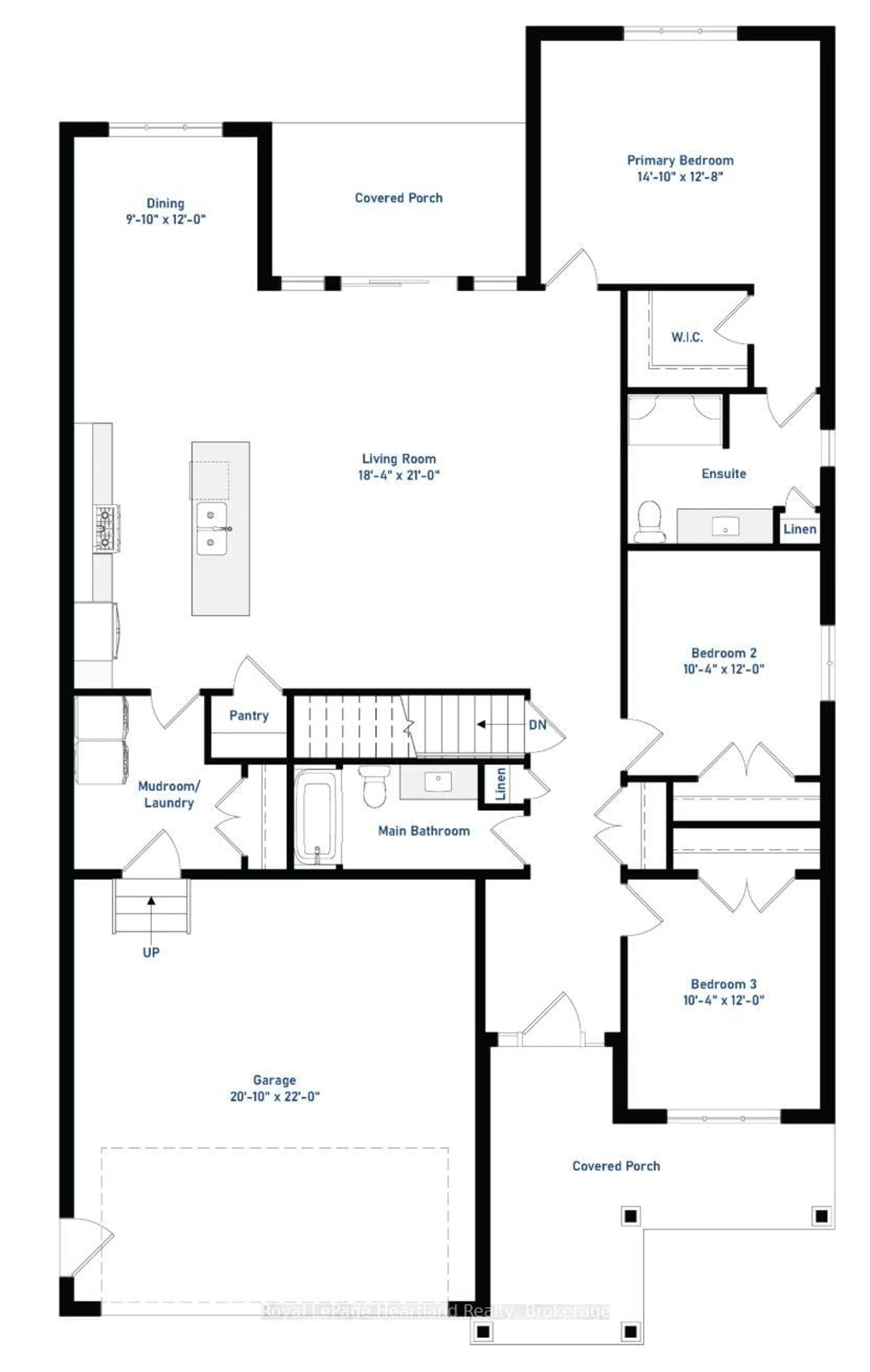 Floor plan for 100 Largo Lane, Goderich Ontario N7A 0C7