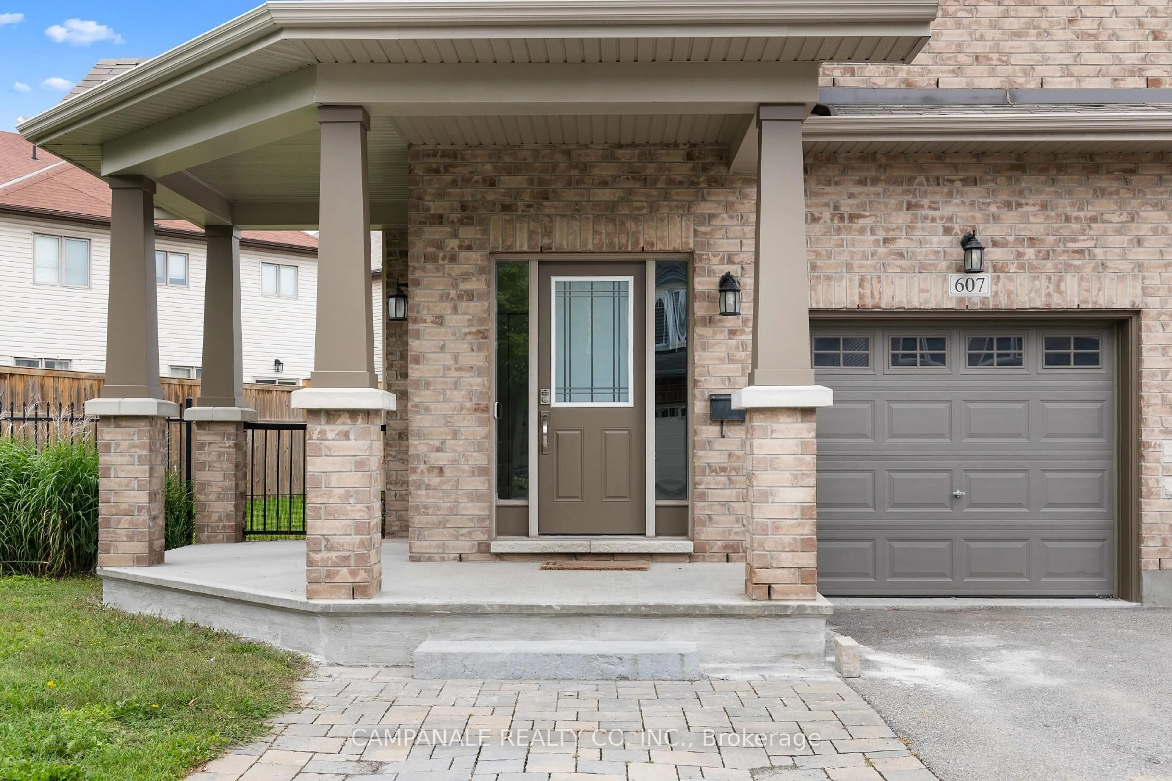 Home with brick exterior material, street for 607 Via Amalfi St, Ottawa Ontario K2J 5X8