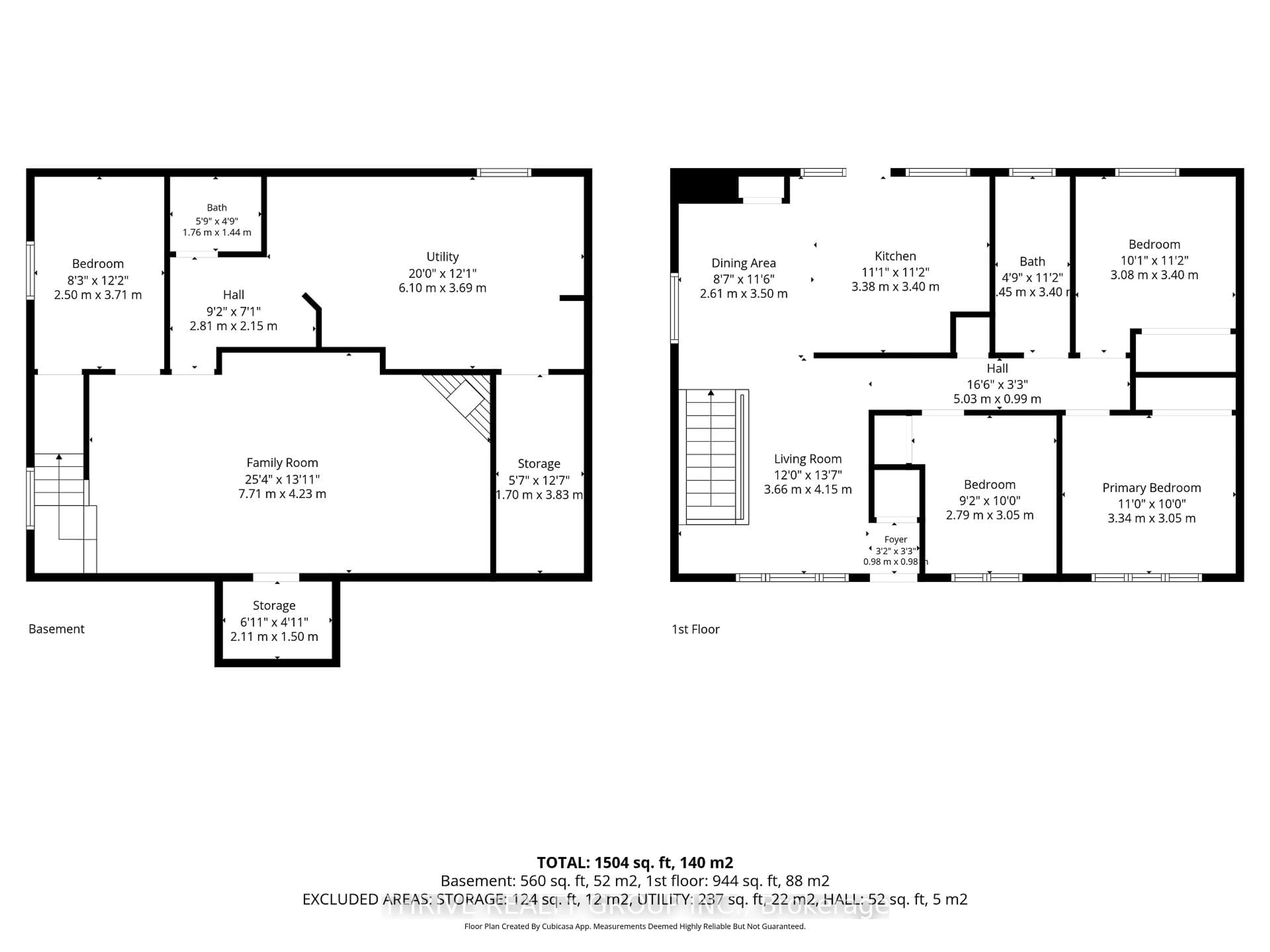 Floor plan for 190 Goddard Blvd, London East Ontario N5W 5A1