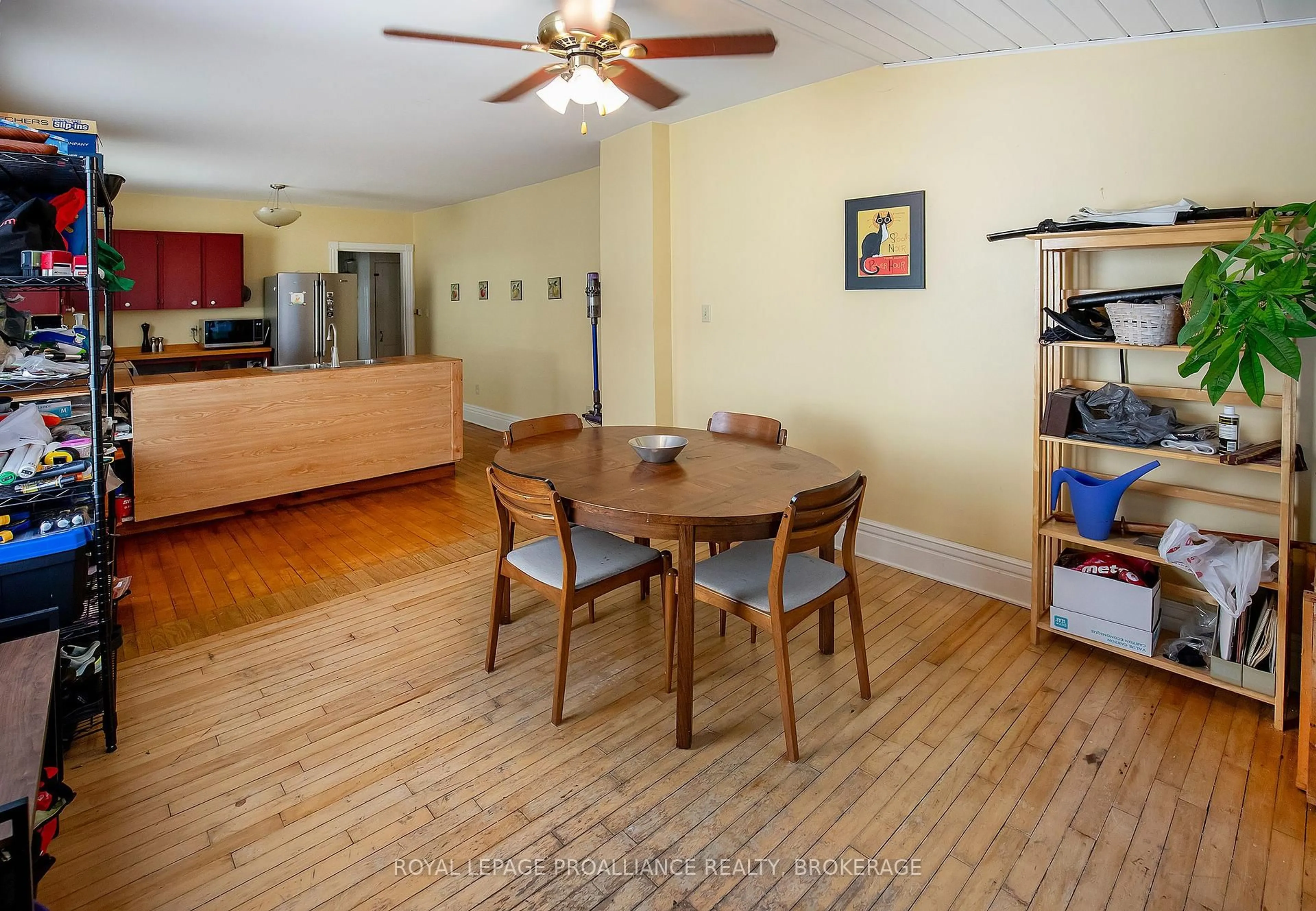 Dining room, wood/laminate floor for 38 York St, Kingston Ontario K7K 1P5