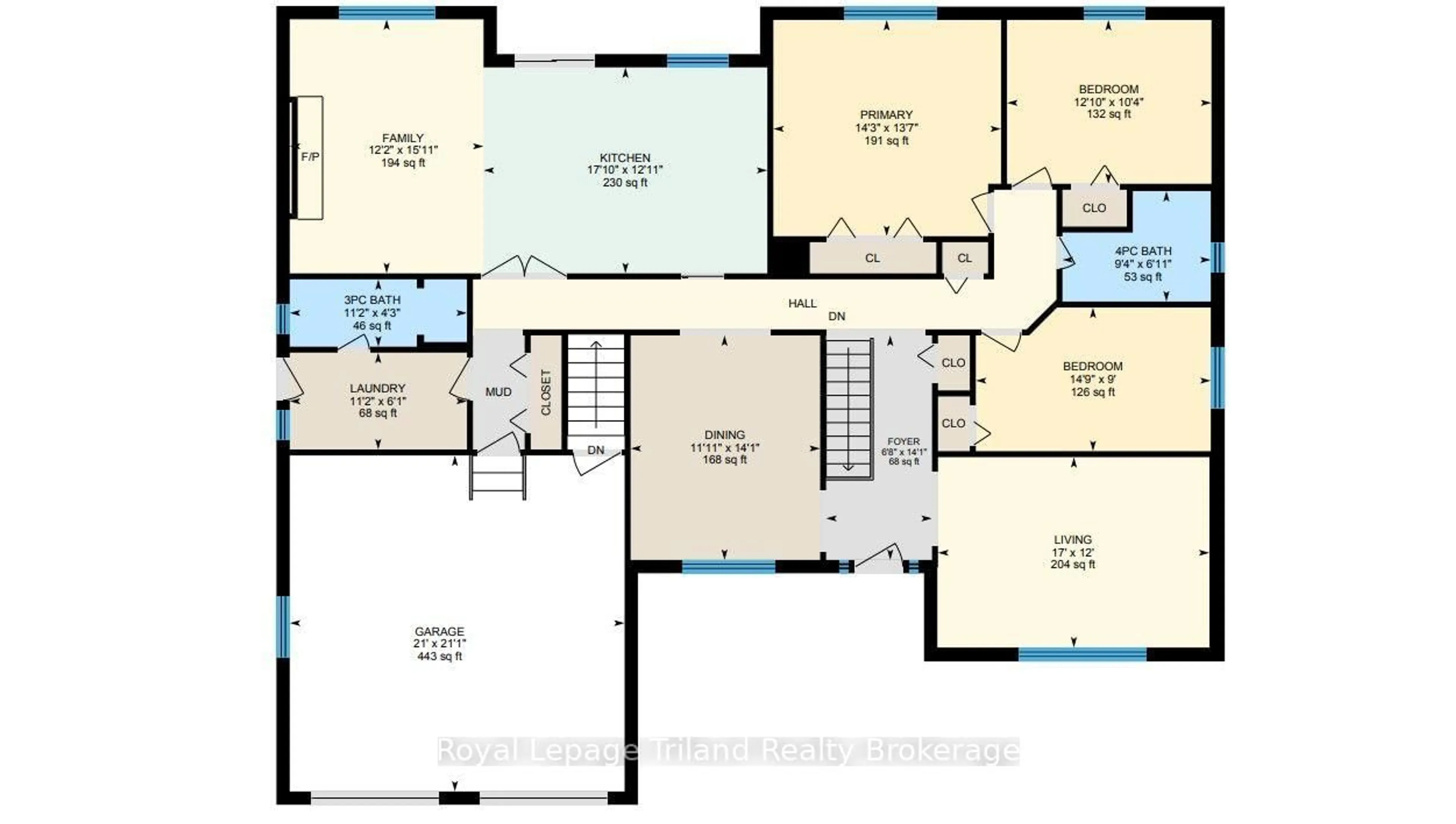 Floor plan for 39 Clear Valley Dr, Tillsonburg Ontario N4G 4Y7