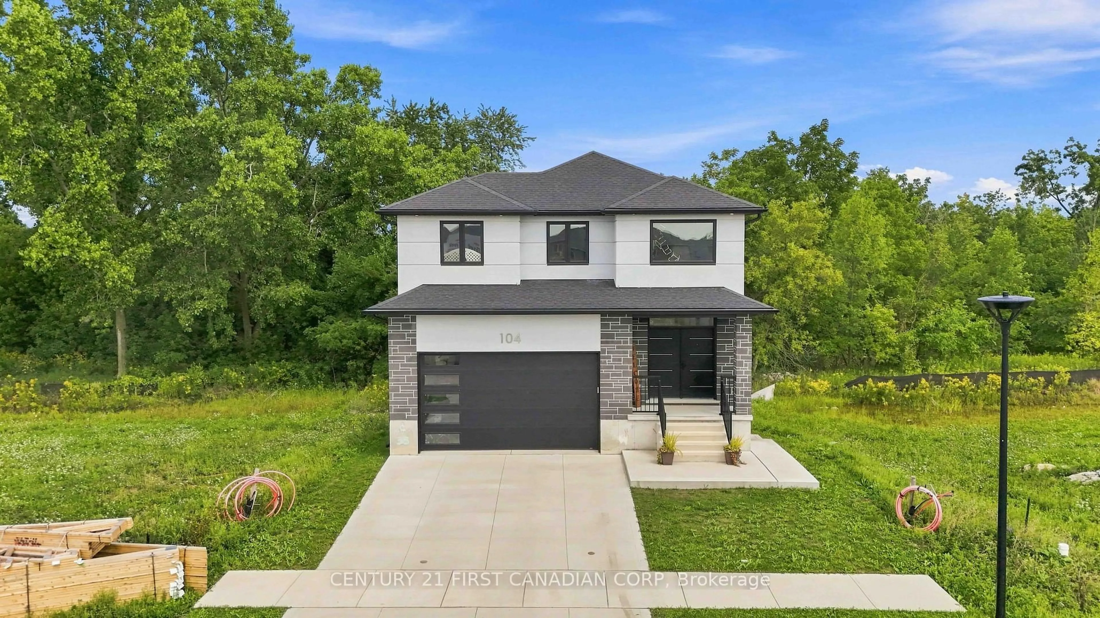 Home with brick exterior material, street for 104 GREENE St, South Huron Ontario N0M 1S2