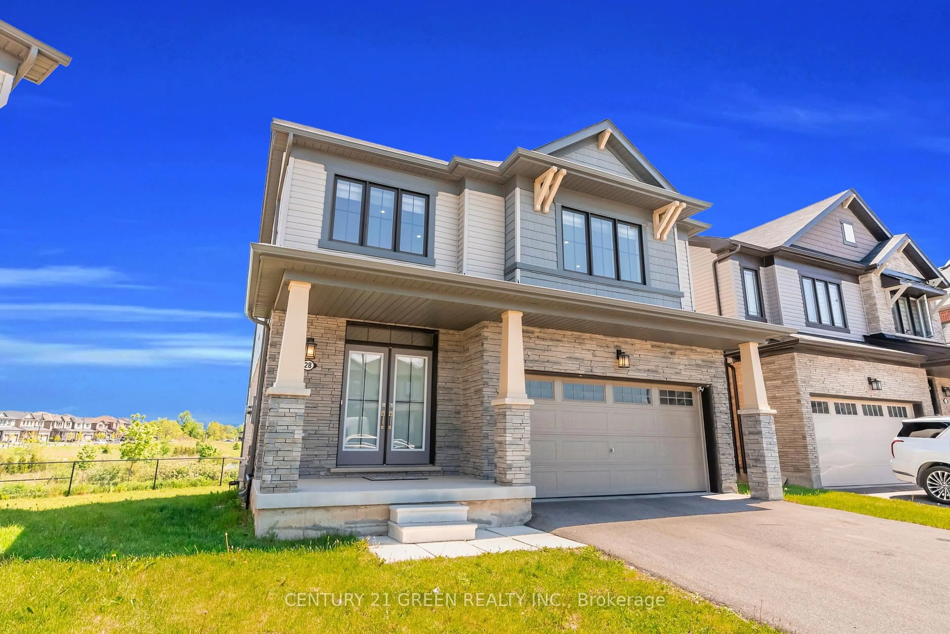 Home with brick exterior material, street for 28 Magdalena St, Hamilton Ontario L8J 0M3