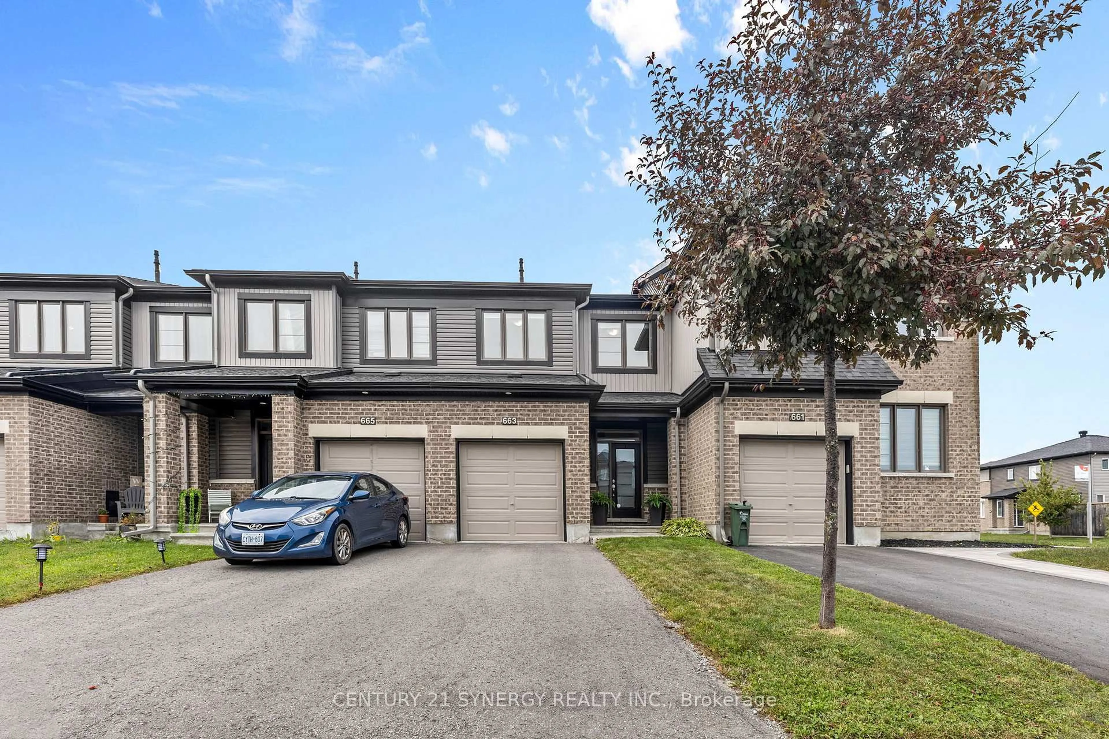 A pic from outside/outdoor area/front of a property/back of a property/a pic from drone, street for 663 Jerome Jodoin Dr, Ottawa Ontario K4A 1G9