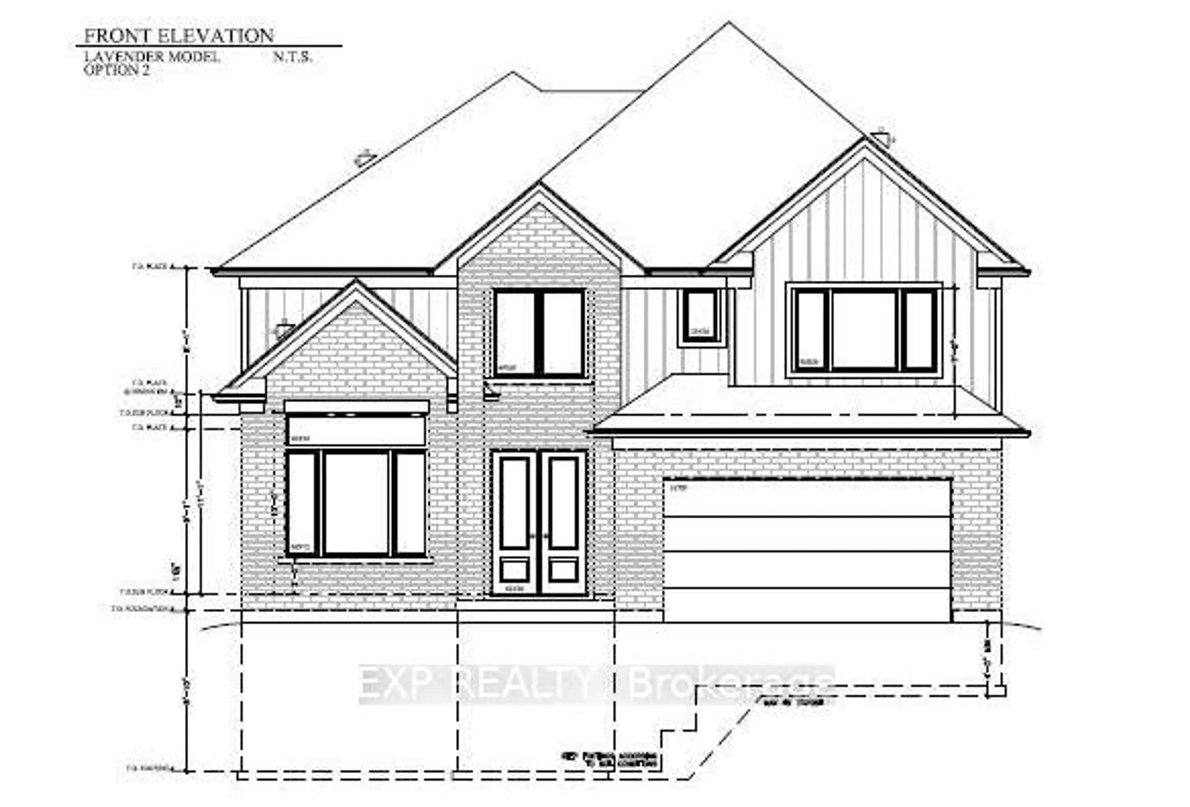 Home with brick exterior material, building for 112 Locky Lane, Middlesex Centre Ontario N0L 1R0