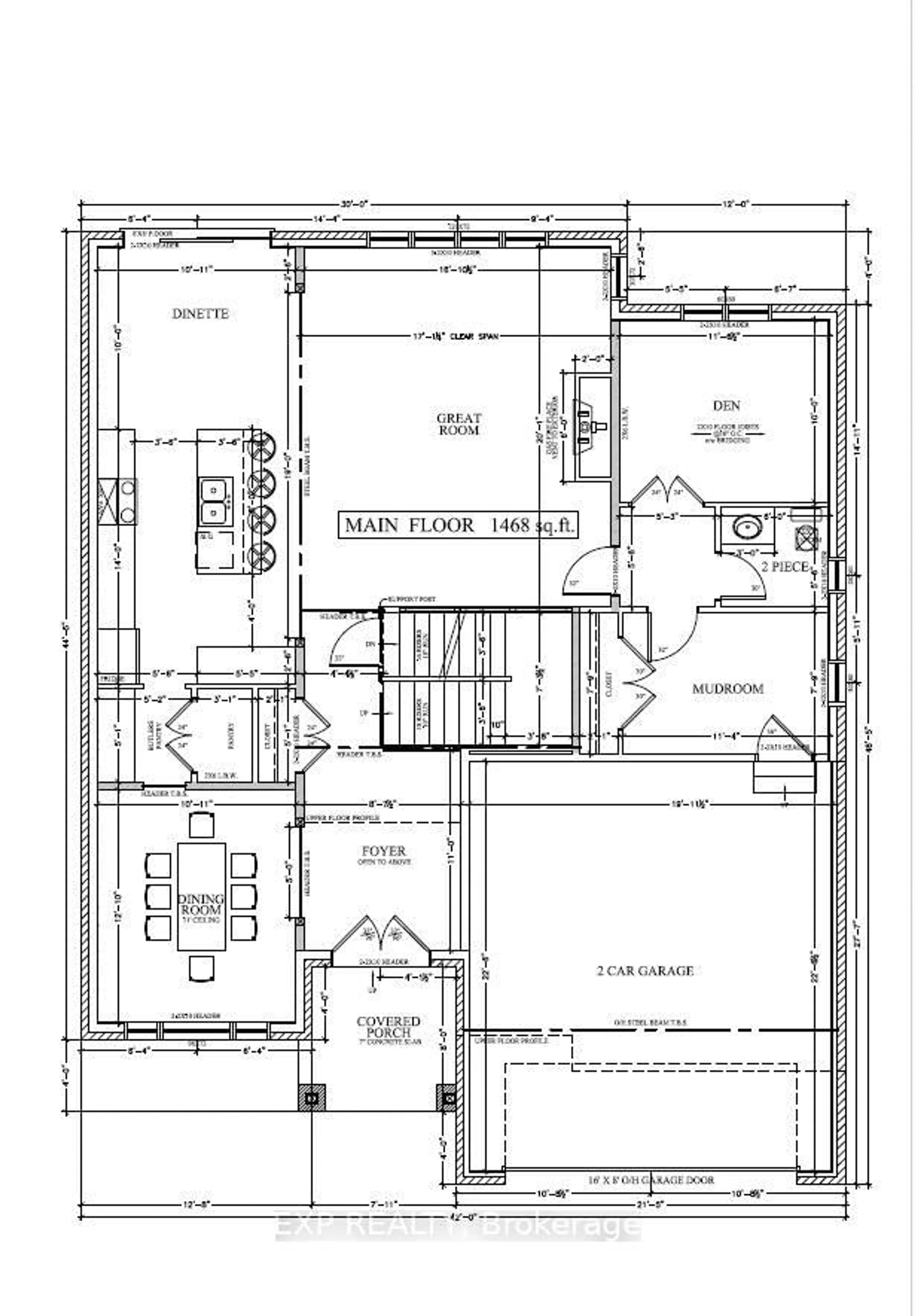 Floor plan for 112 Locky Lane, Middlesex Centre Ontario N0L 1R0