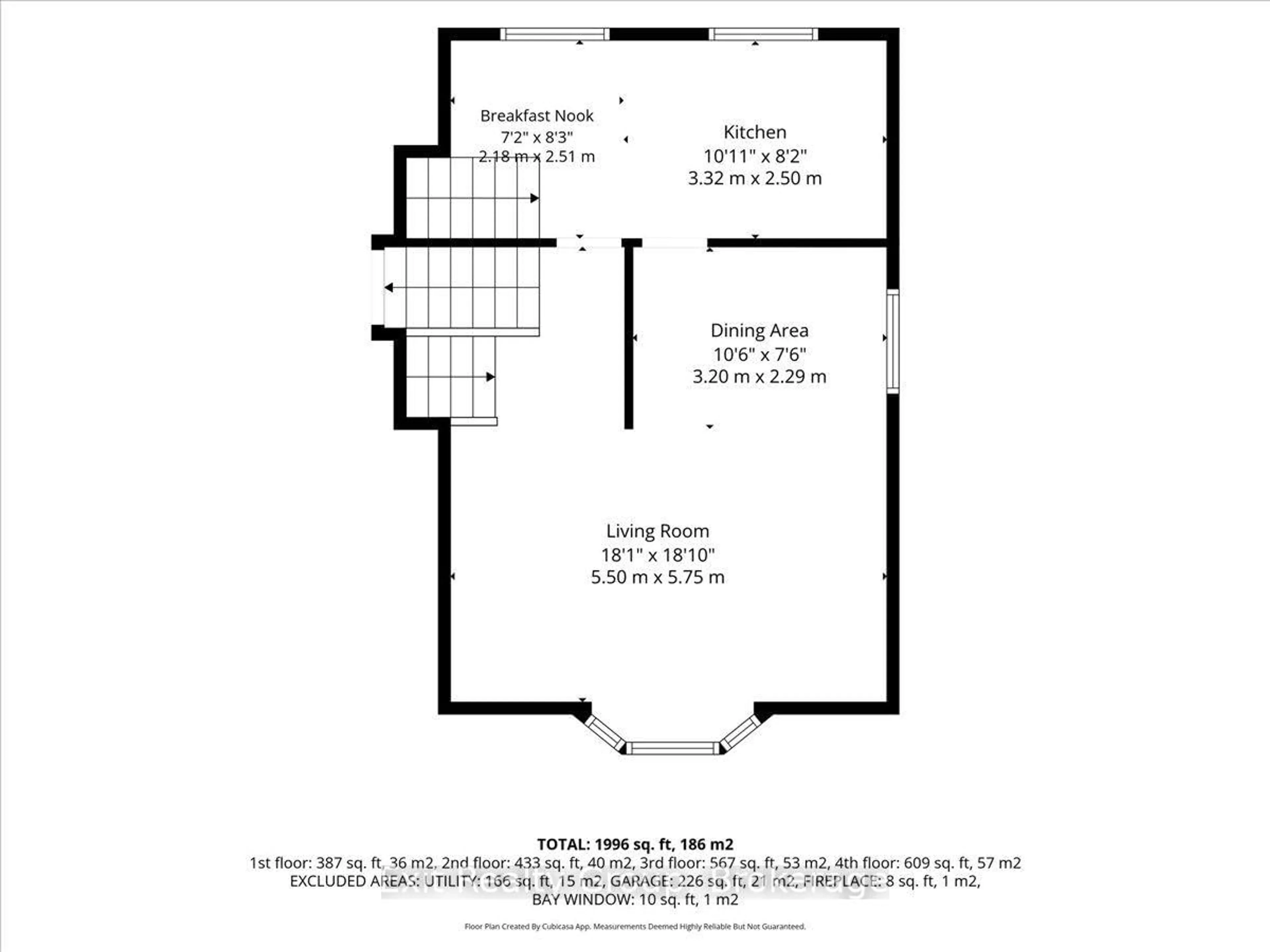 Floor plan for 74 Burns Ave, Quinte West Ontario K8R 1G3