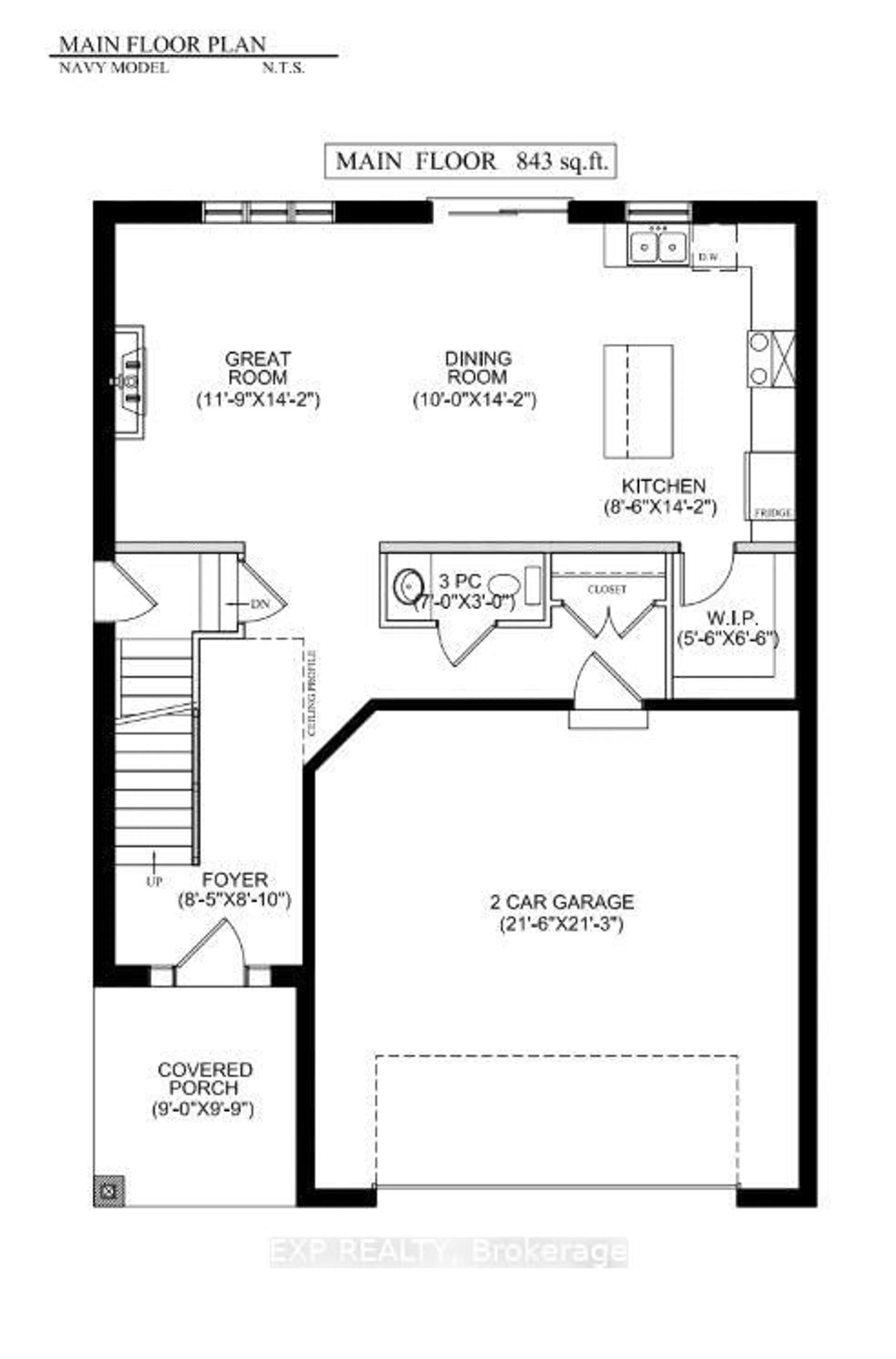 Floor plan for 43 Benner Blvd, Middlesex Centre Ontario N0L 1R0