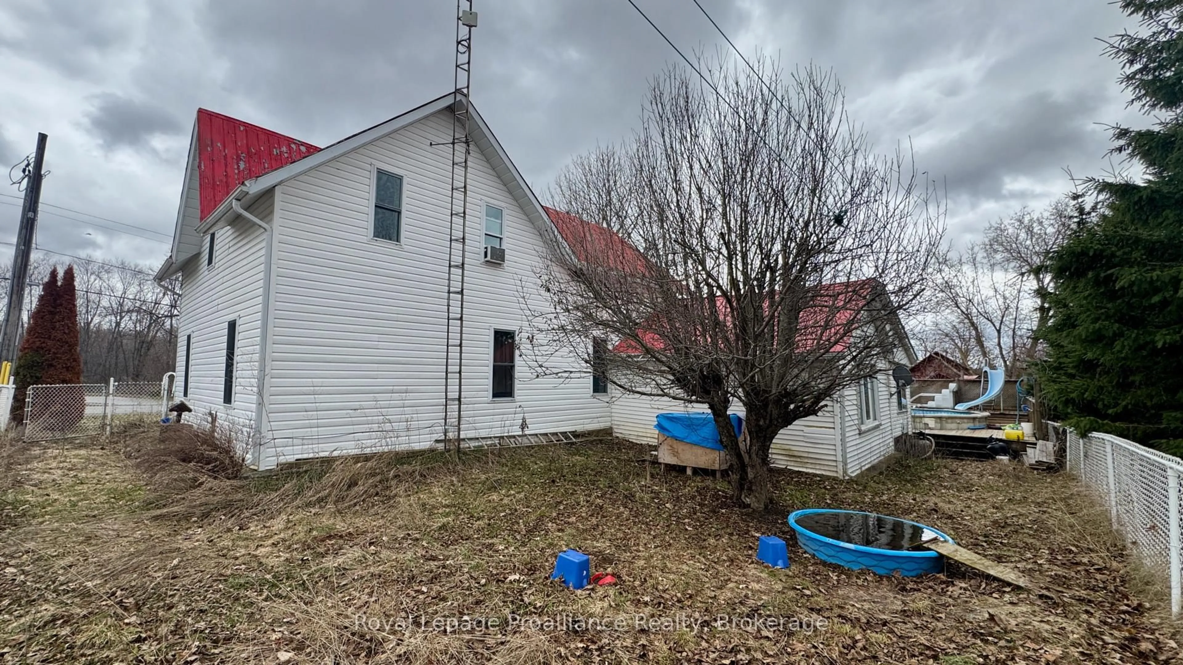 A pic from outside/outdoor area/front of a property/back of a property/a pic from drone, building for 3186 County Road 41, Greater Napanee Ontario K0K 2W0