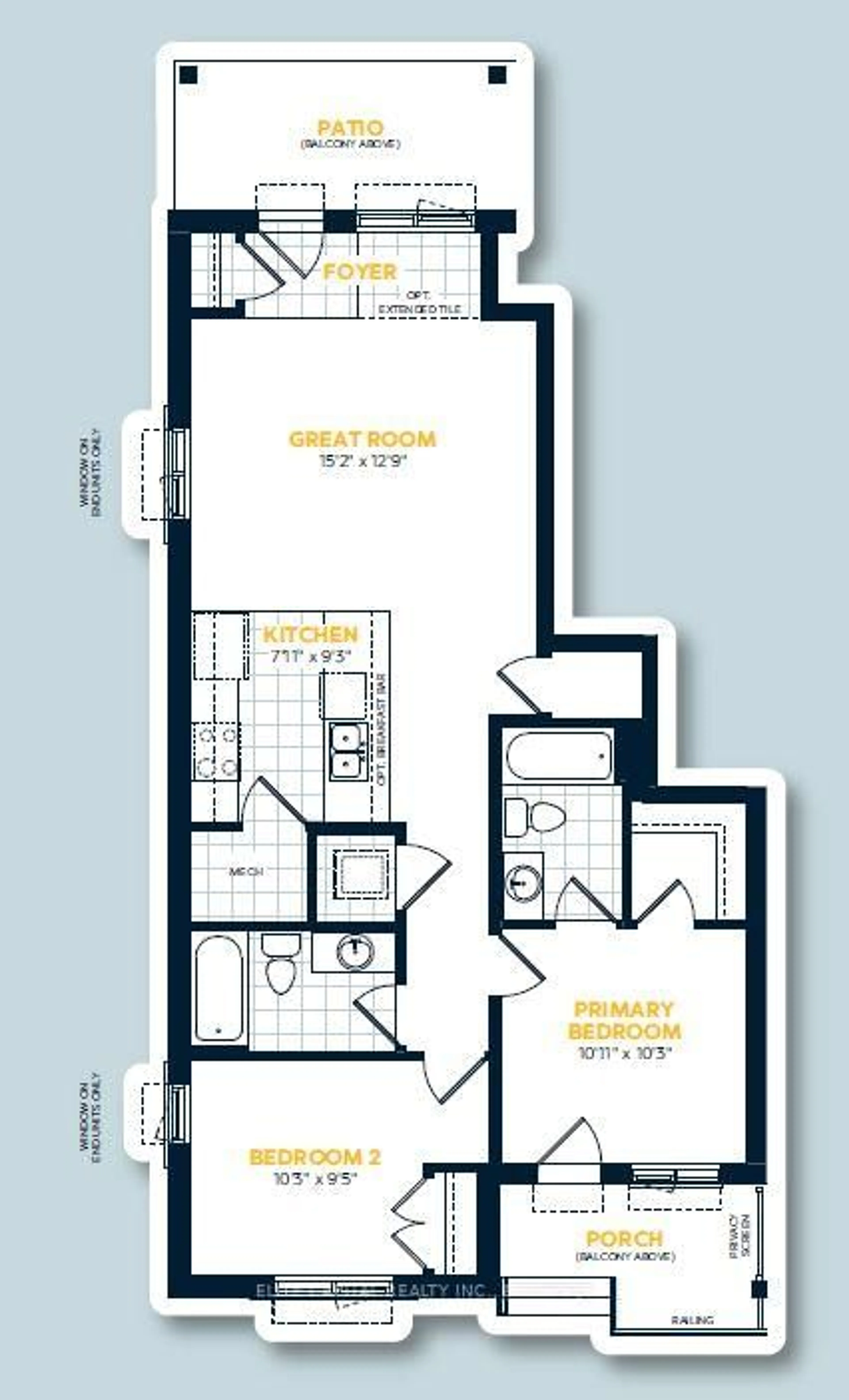 Floor plan for 104 Oat Lane, Kitchener Ontario N2R 0S8
