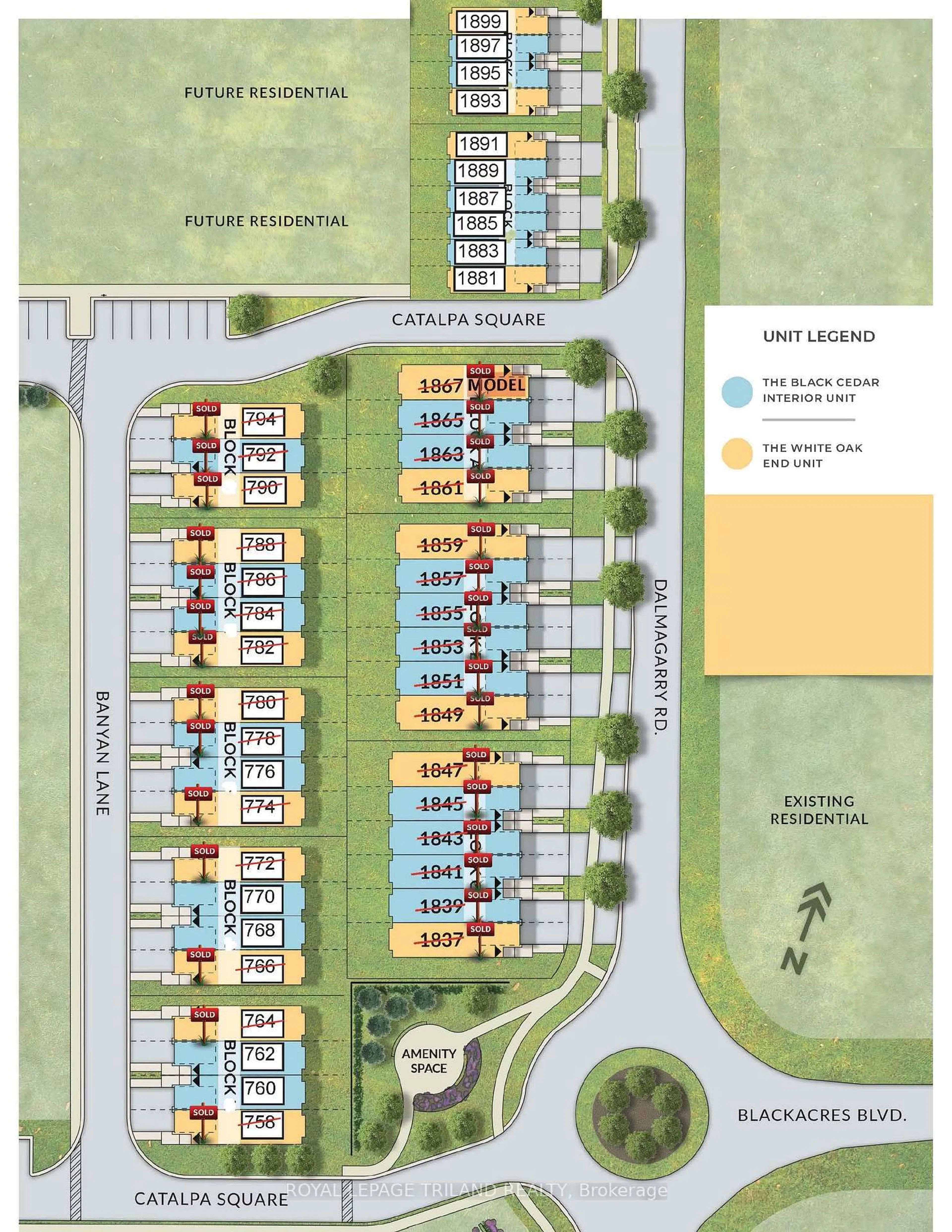 Floor plan for 1899 Dalmagarry Rd, London North Ontario N6G 0A6