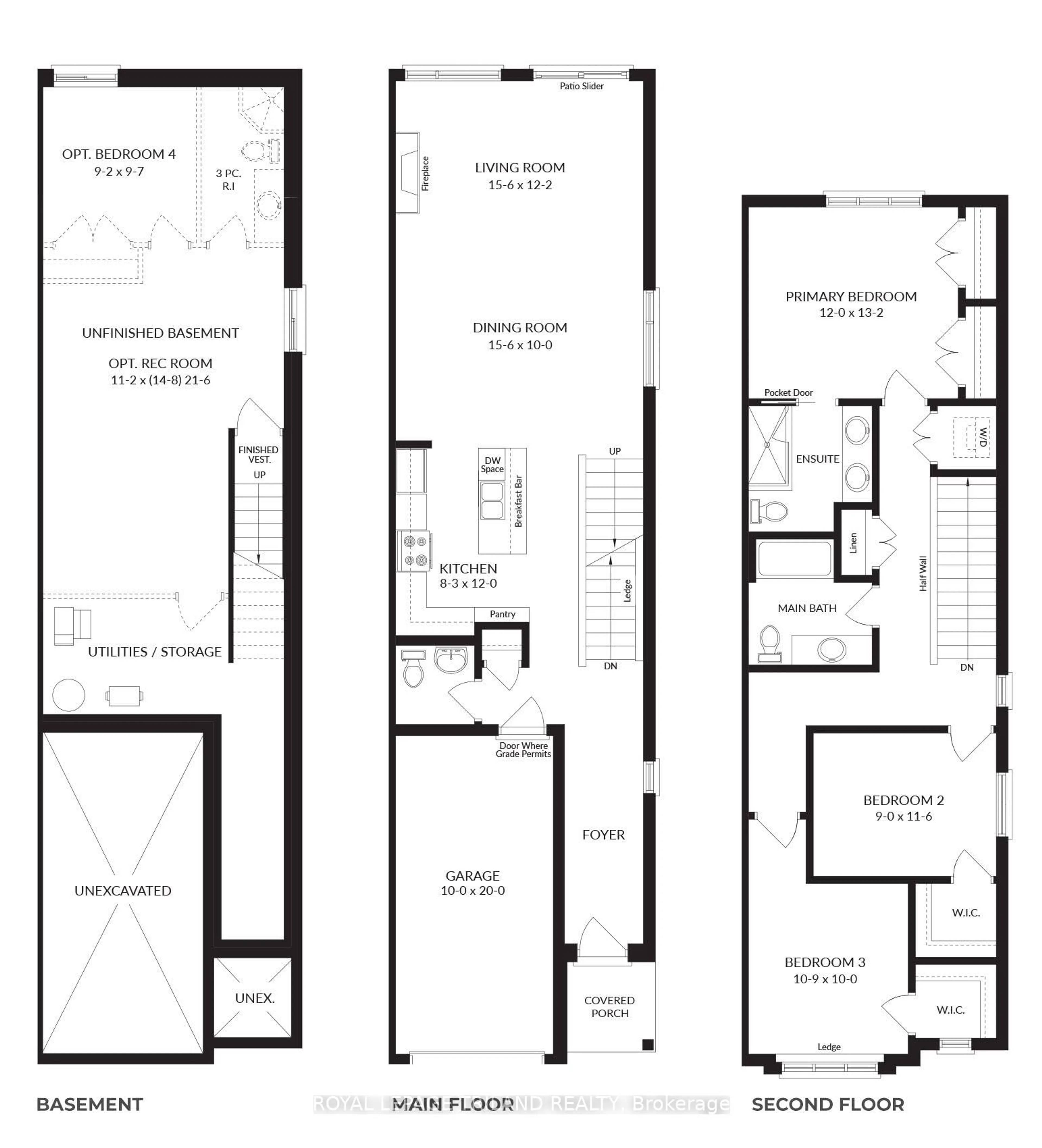 Floor plan for 1893 Dalmagarry Rd, London North Ontario N6G 0A6