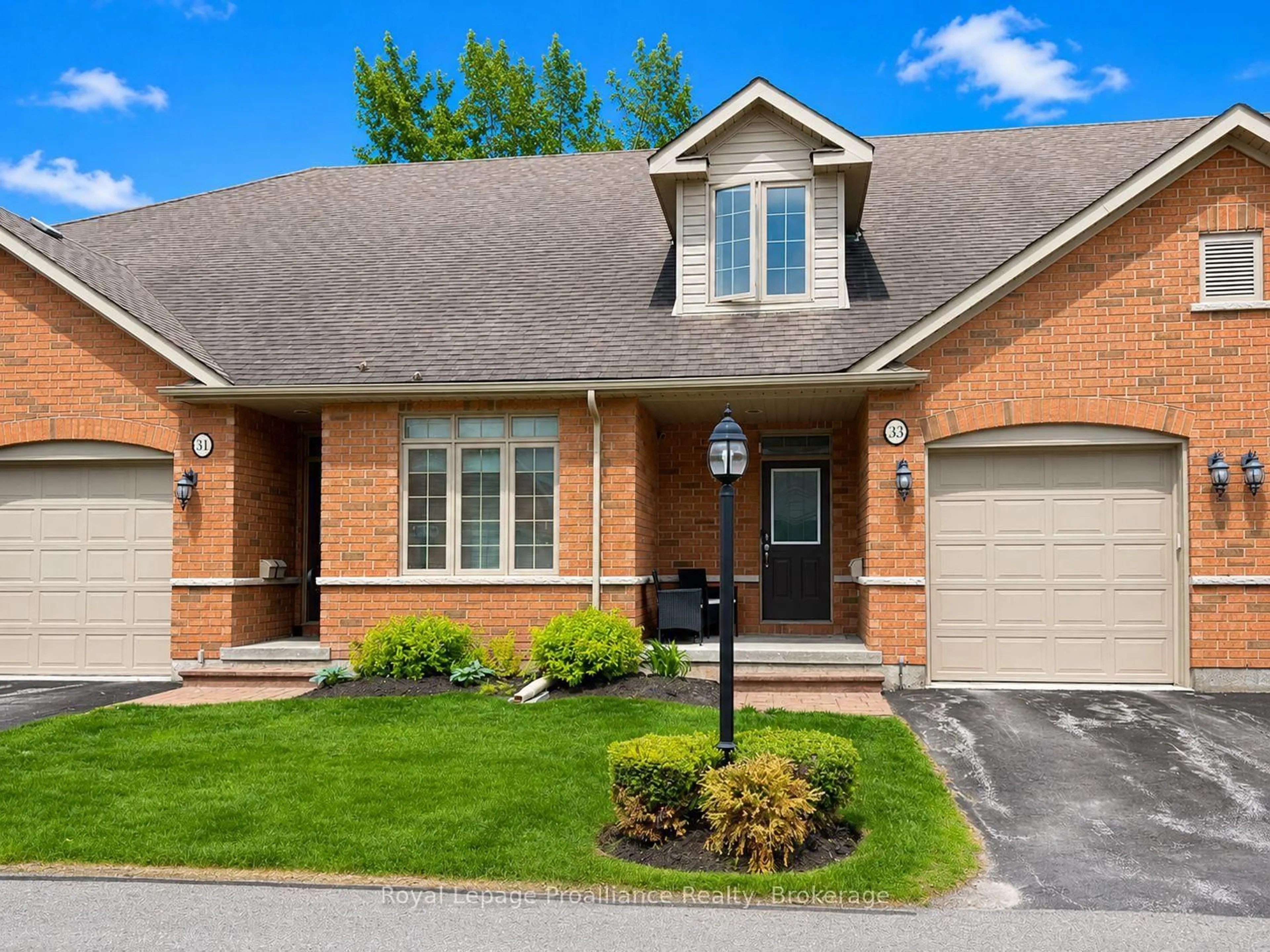 Home with brick exterior material, street for 194 Haig Rd #33, Belleville Ontario K8N 0A8