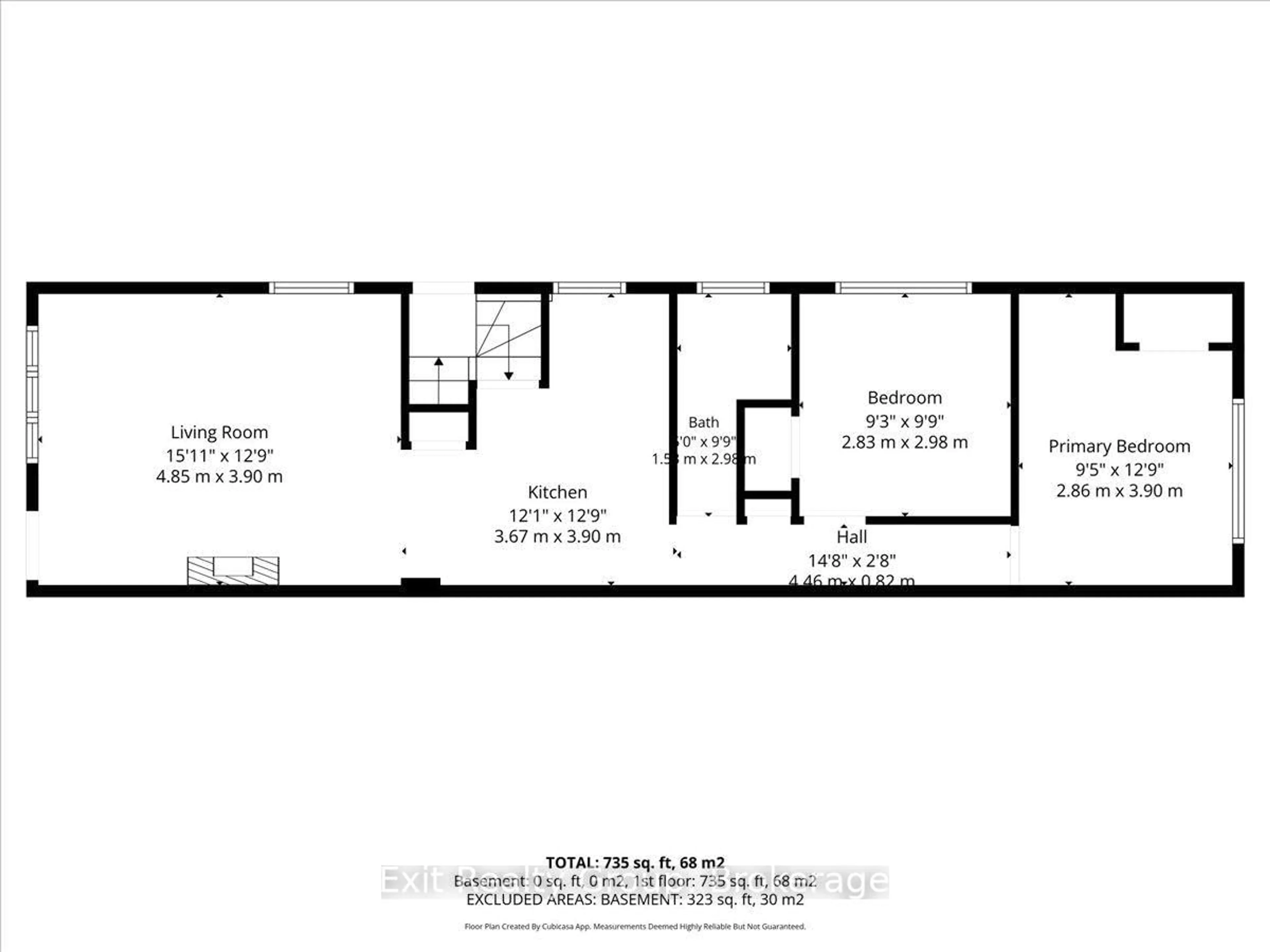 Floor plan for 465 Dundas St, Belleville Ontario K8P 1B6