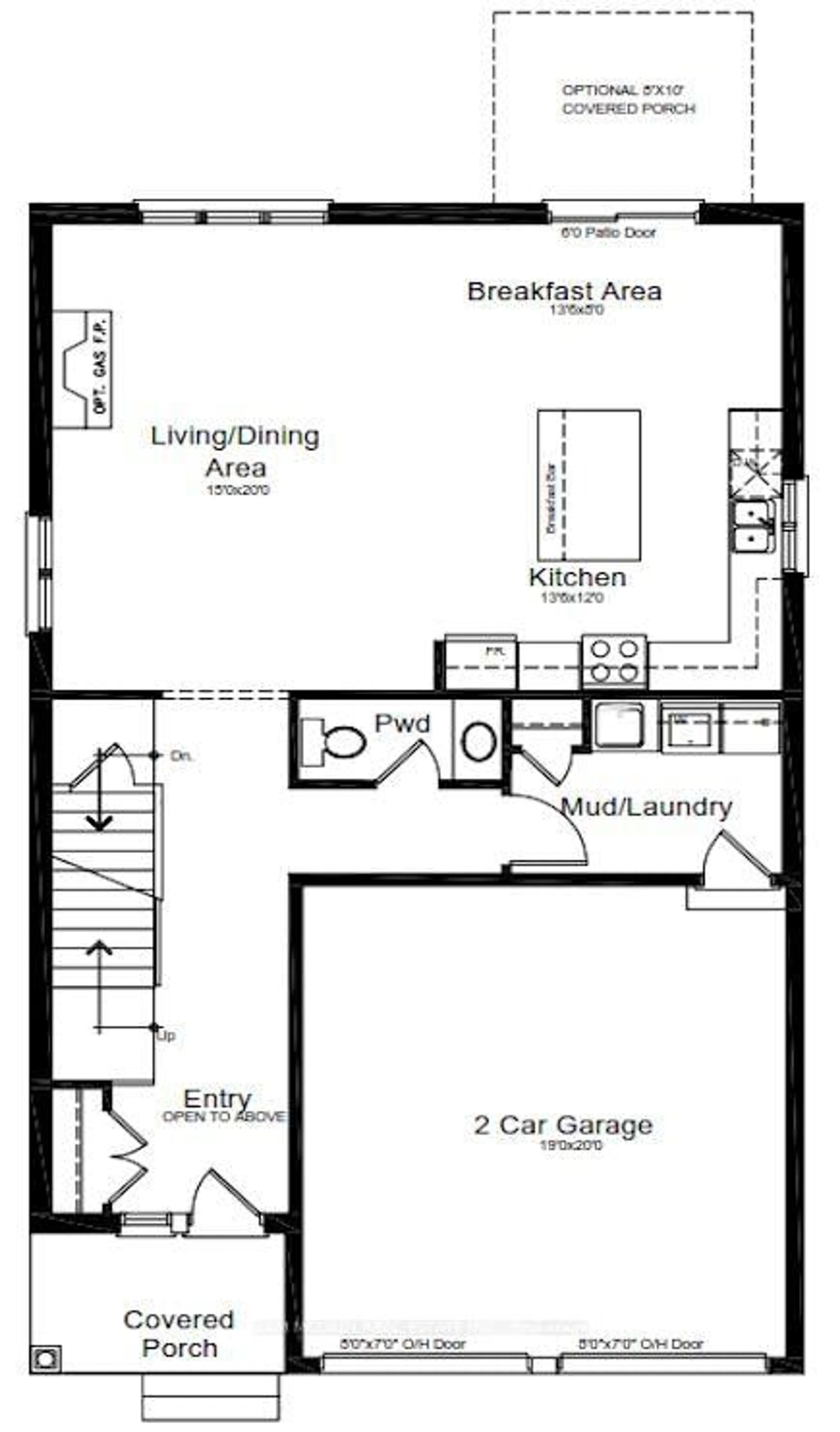 Floor plan for 14 Linden (LOT 4) Lane #Lot 4, Grimsby Ontario L3M 5M6