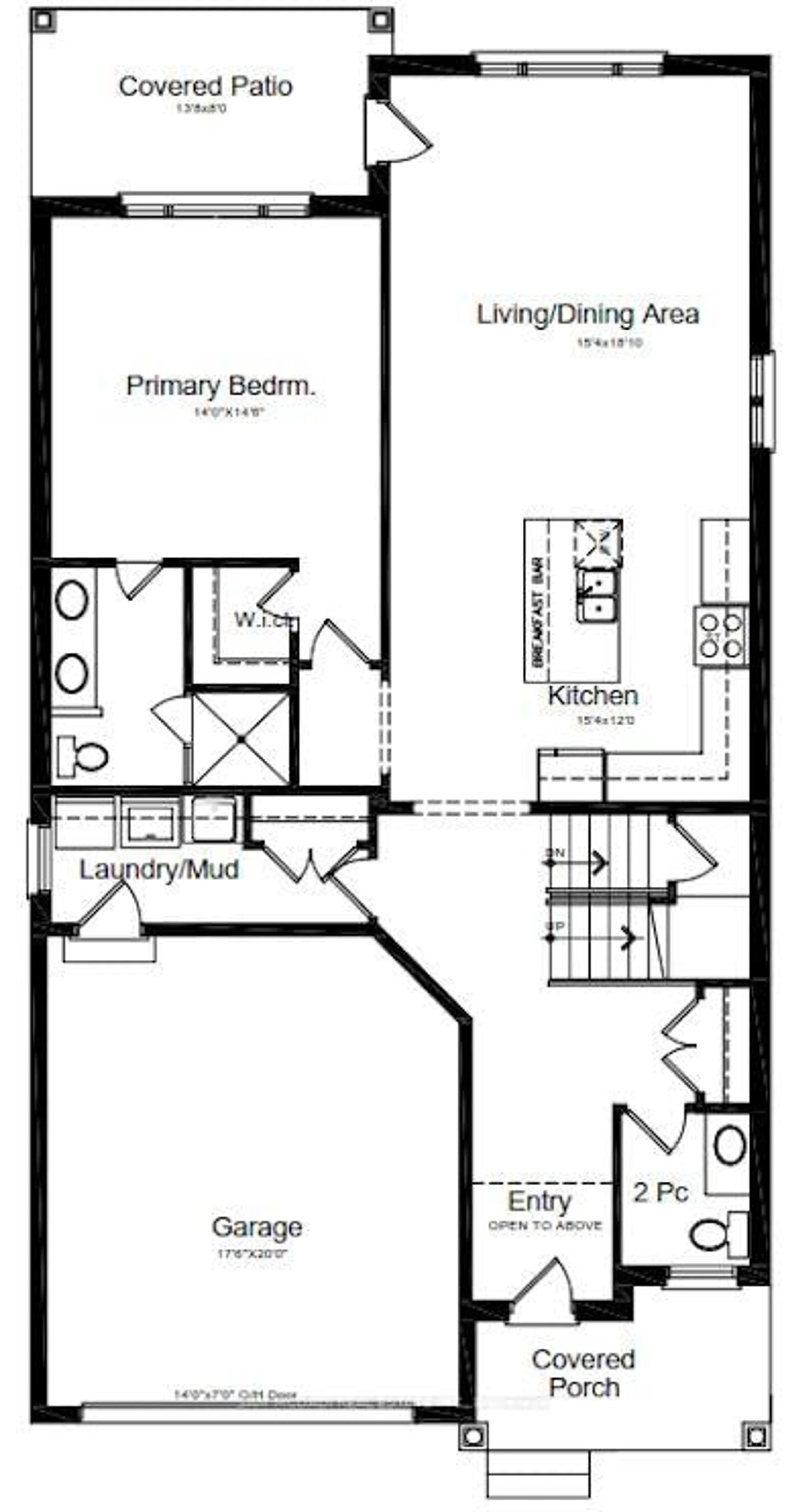 Floor plan for 12 Linden (LOT 5) Lane, Grimsby Ontario L3M 5M6