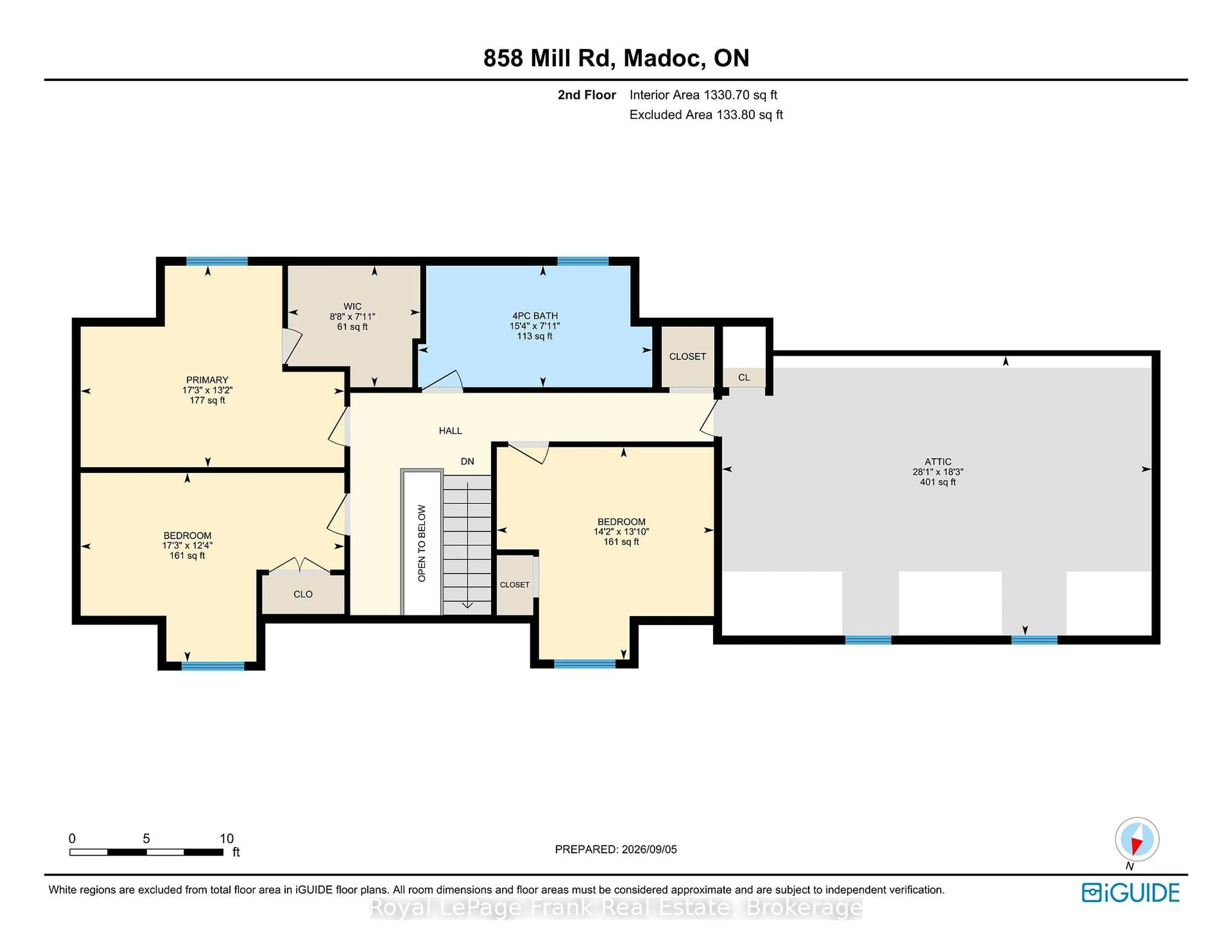 Floor plan for 858 Mill Rd, Madoc Ontario K0K 2K0