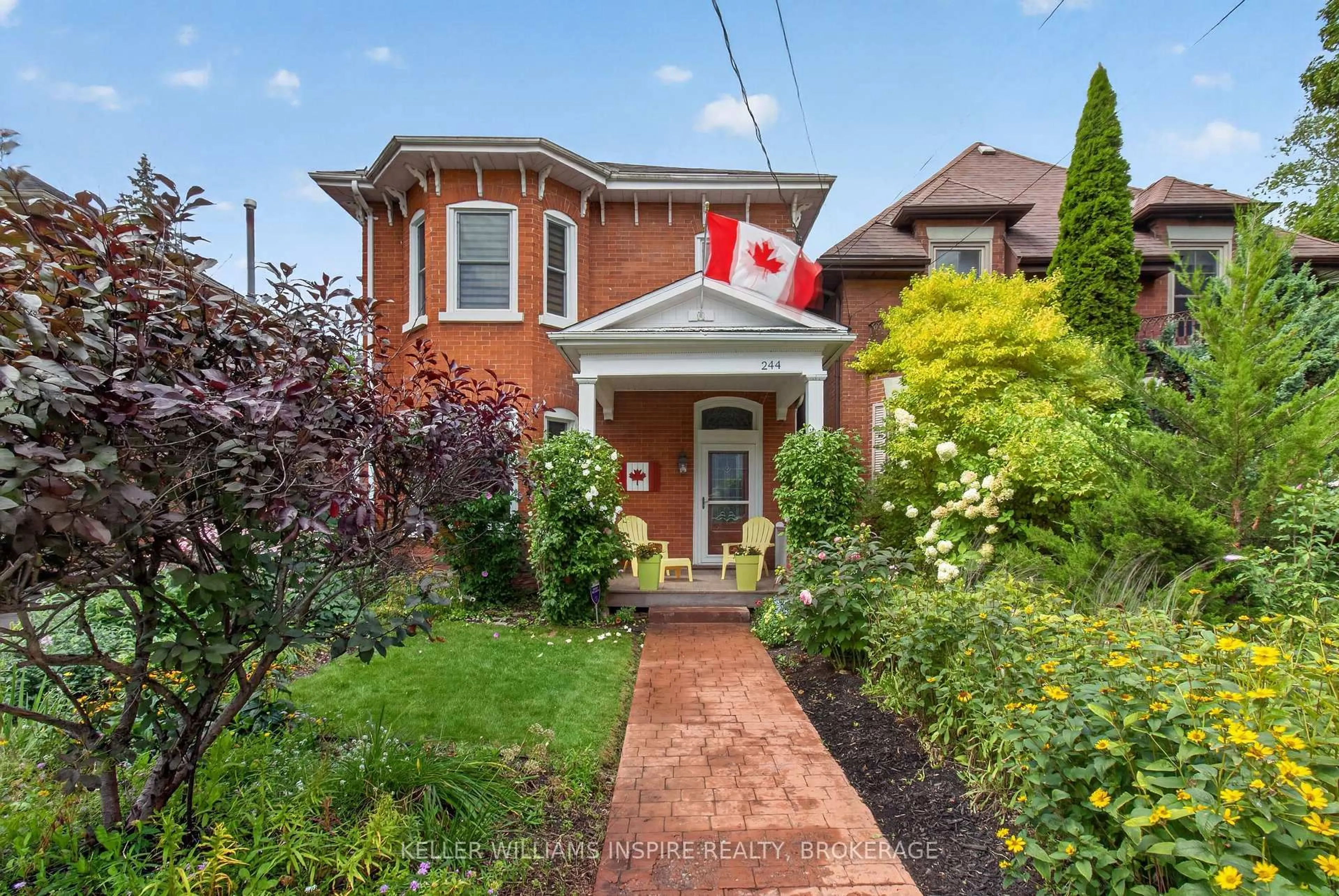 Home with brick exterior material, street for 244 George St, Belleville Ontario K8N 3H6