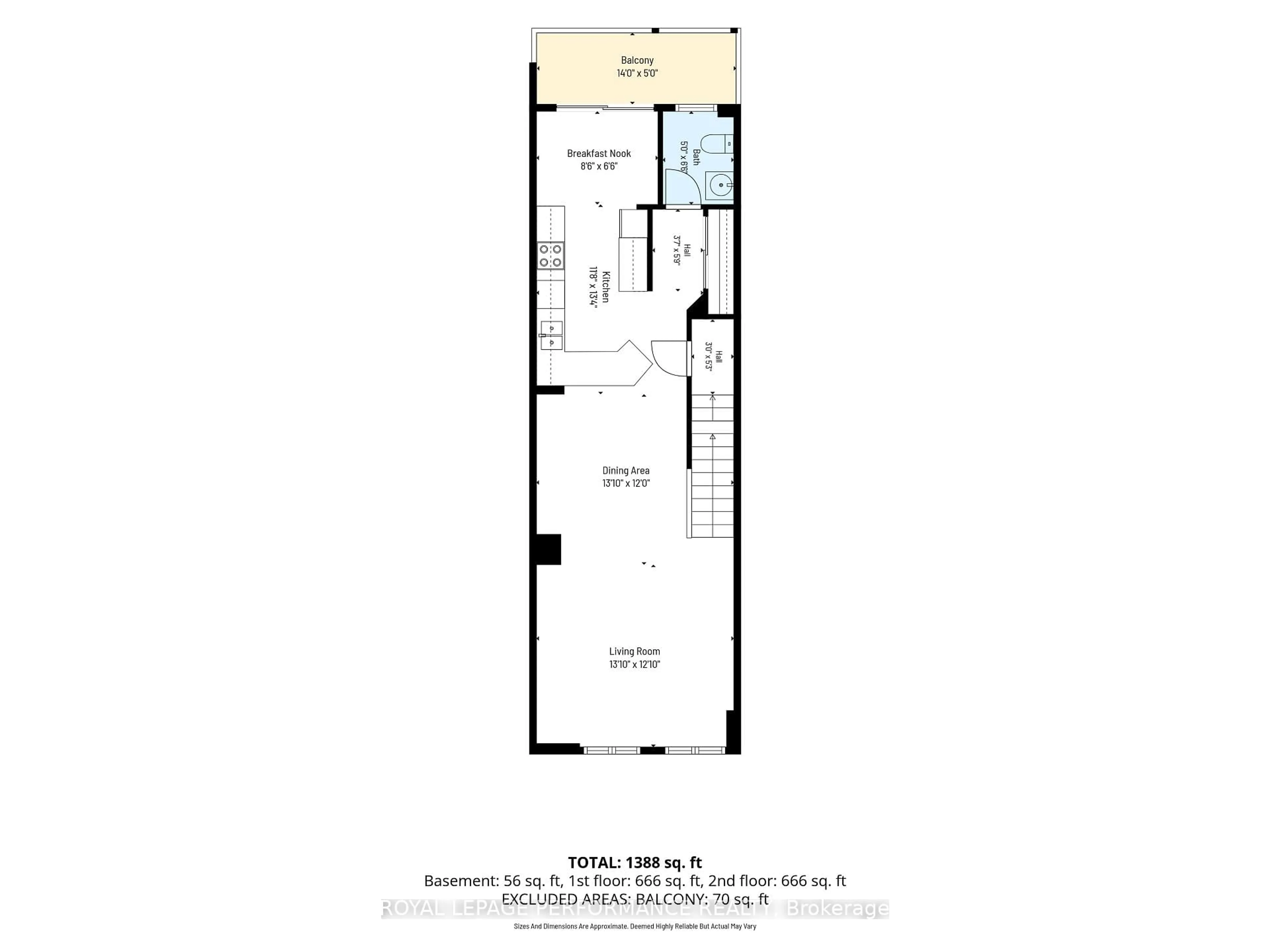 Floor plan for 2224 Marble Cres #10, Clarence-Rockland Ontario K4K 0G9