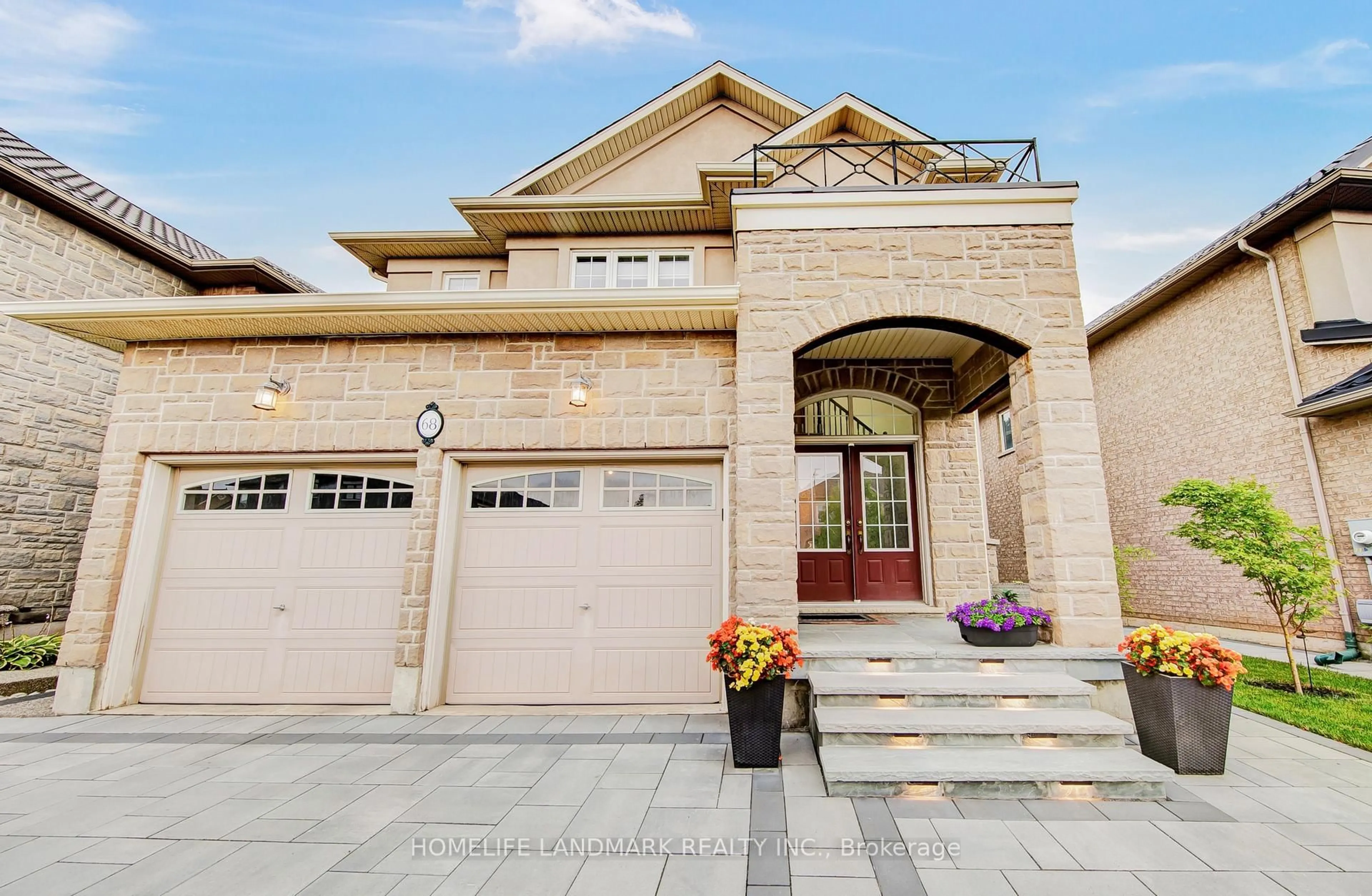 Home with brick exterior material, street for 68 Grandell Dr, Hamilton Ontario L9K 0H6