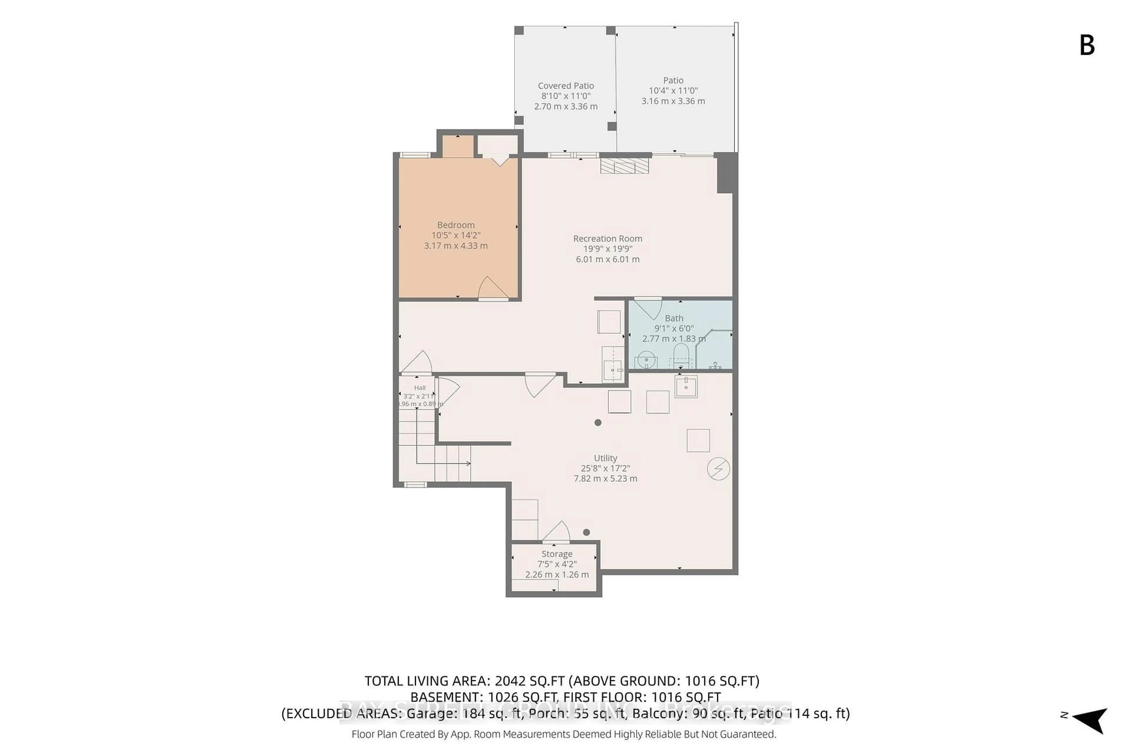 Floor plan for 270 North Centre Rd #11, London North Ontario N6G 5E2
