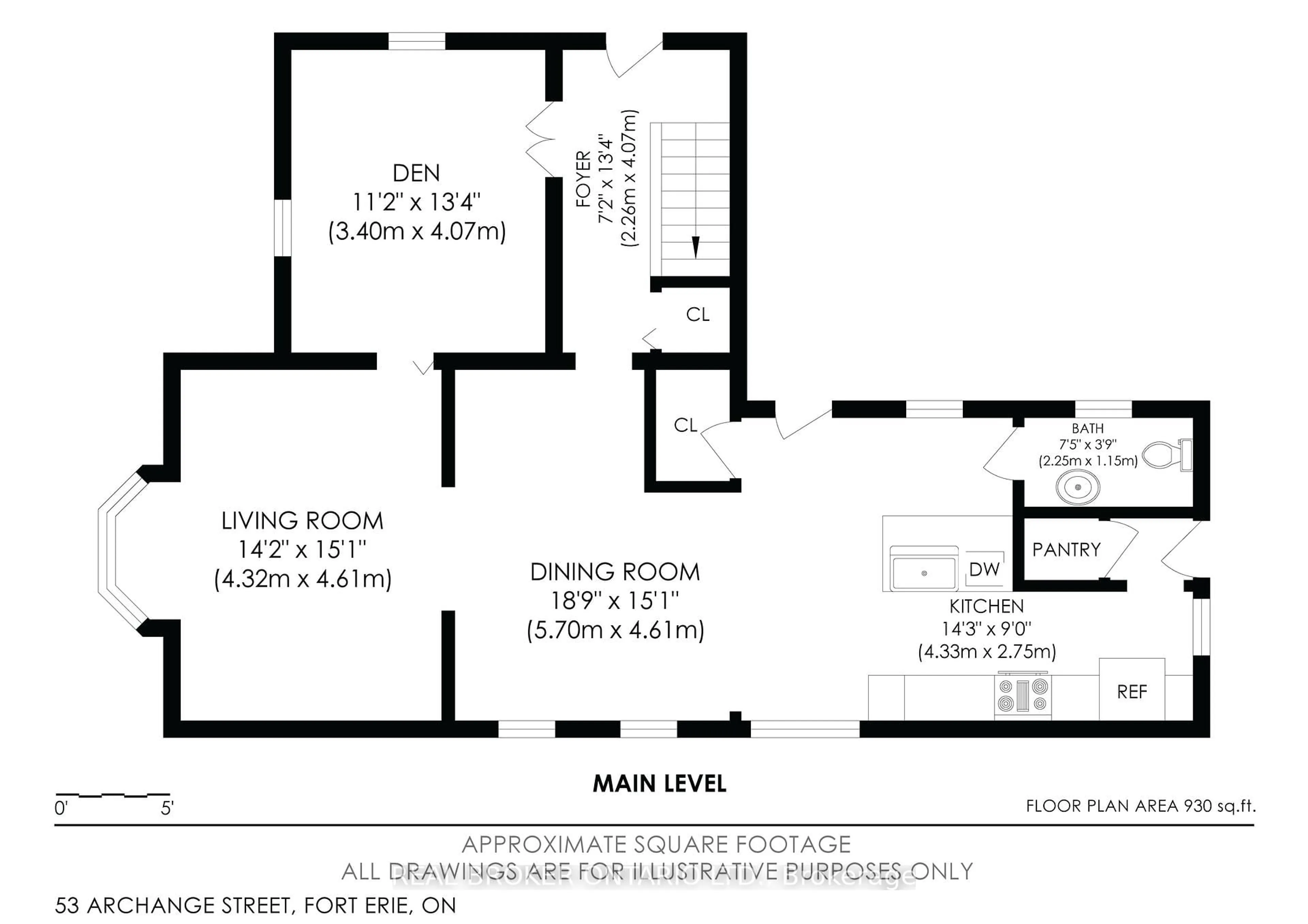 Floor plan for 53 Archange St, Fort Erie Ontario L2A 3K6