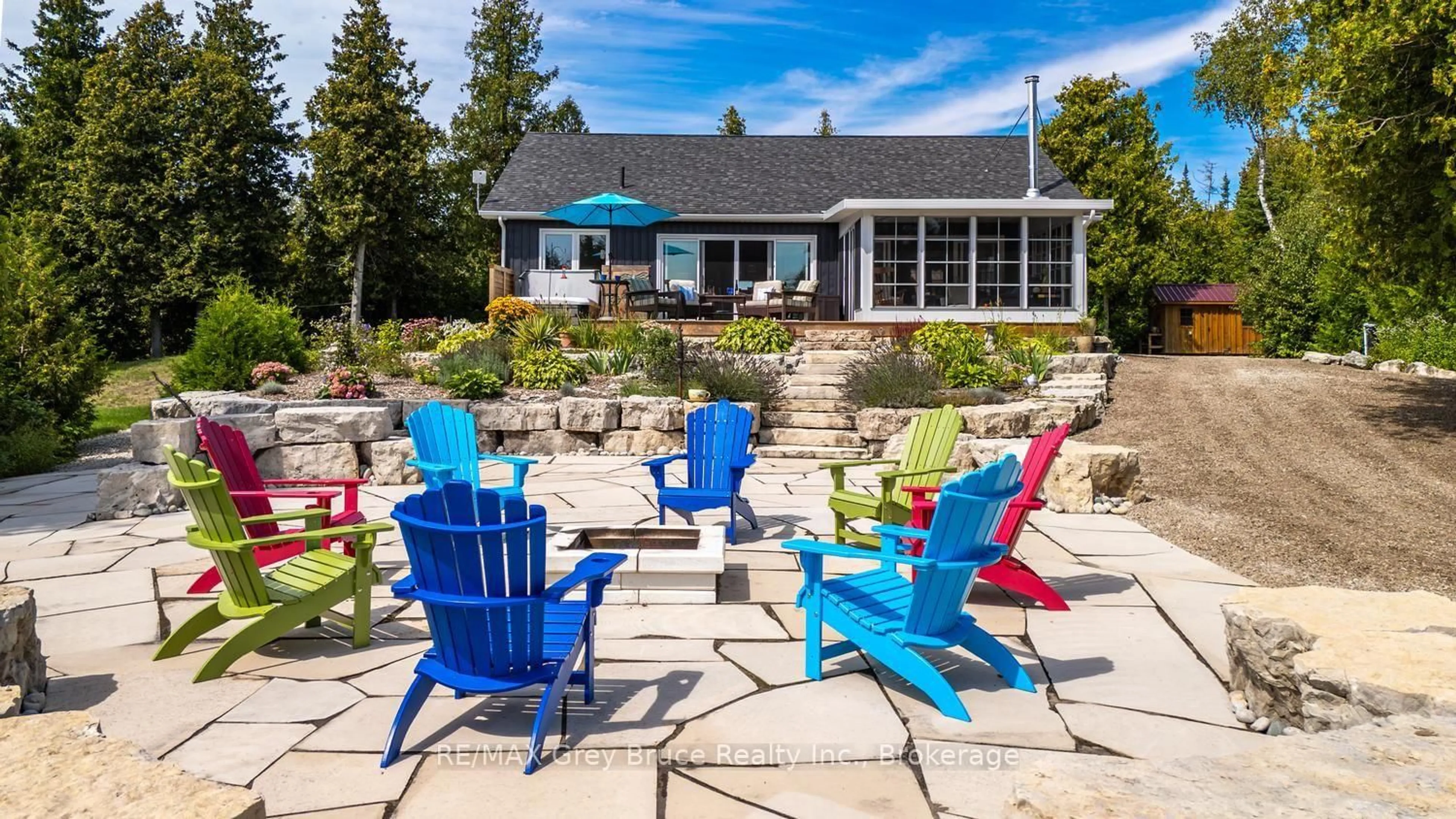 Patio, unknown for 145 Devils Glen, Northern Bruce Peninsula Ontario N0H 2T0