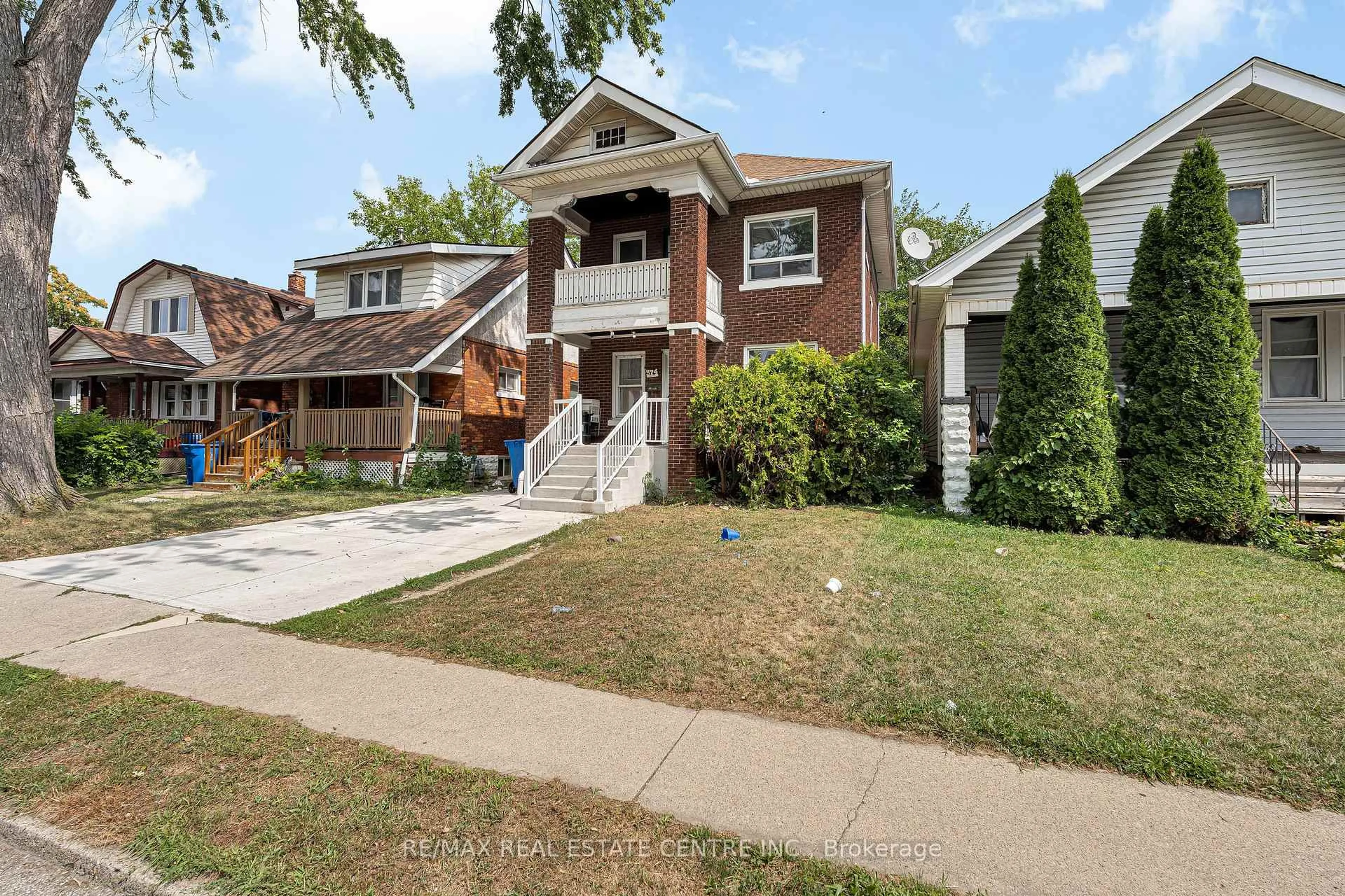 Home with brick exterior material, street for 374 Josephine Ave, Windsor Ontario N9B 2L1