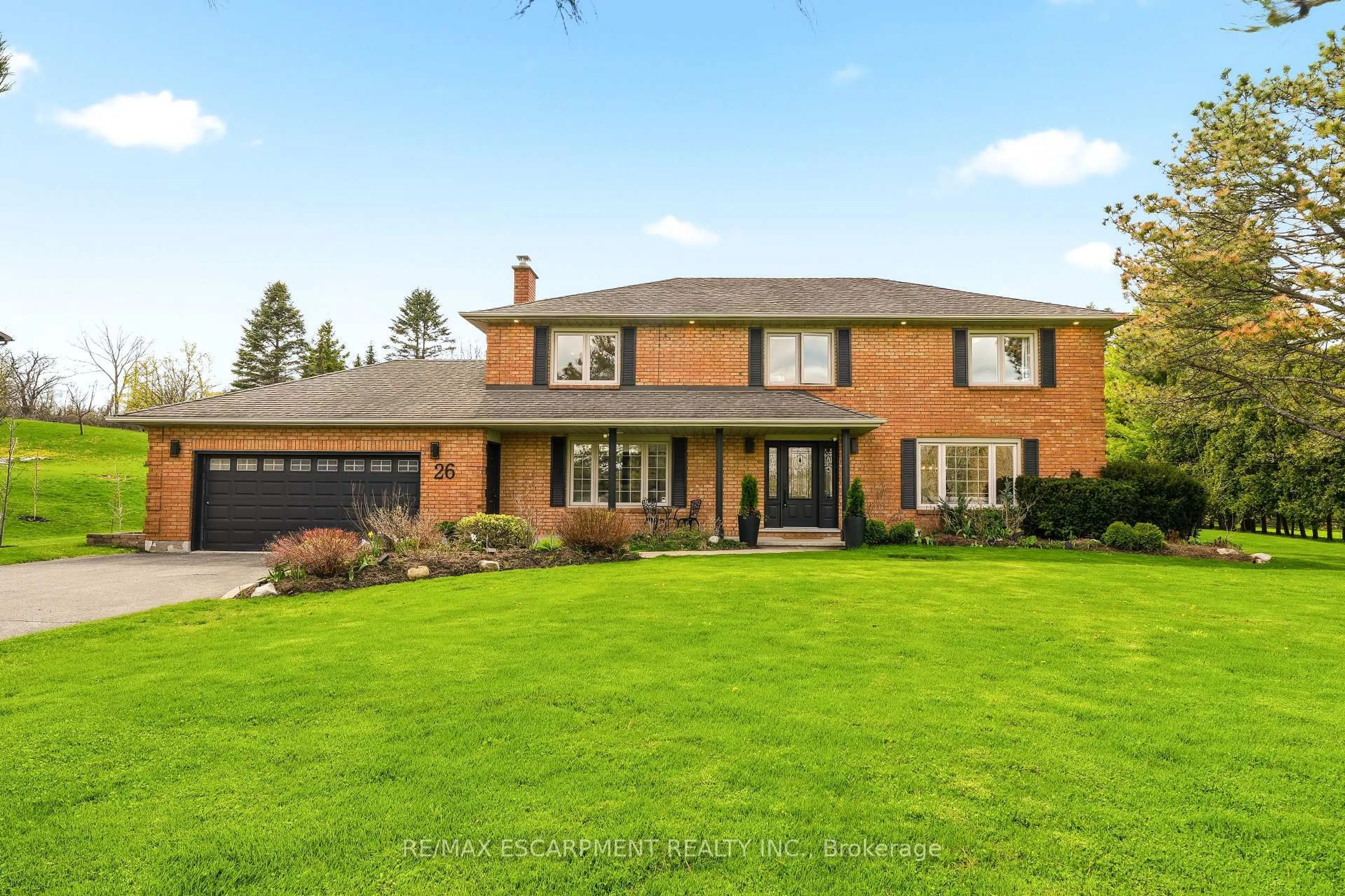 Home with brick exterior material, street for 26 Weneil Dr, Hamilton Ontario L8B 0Z6