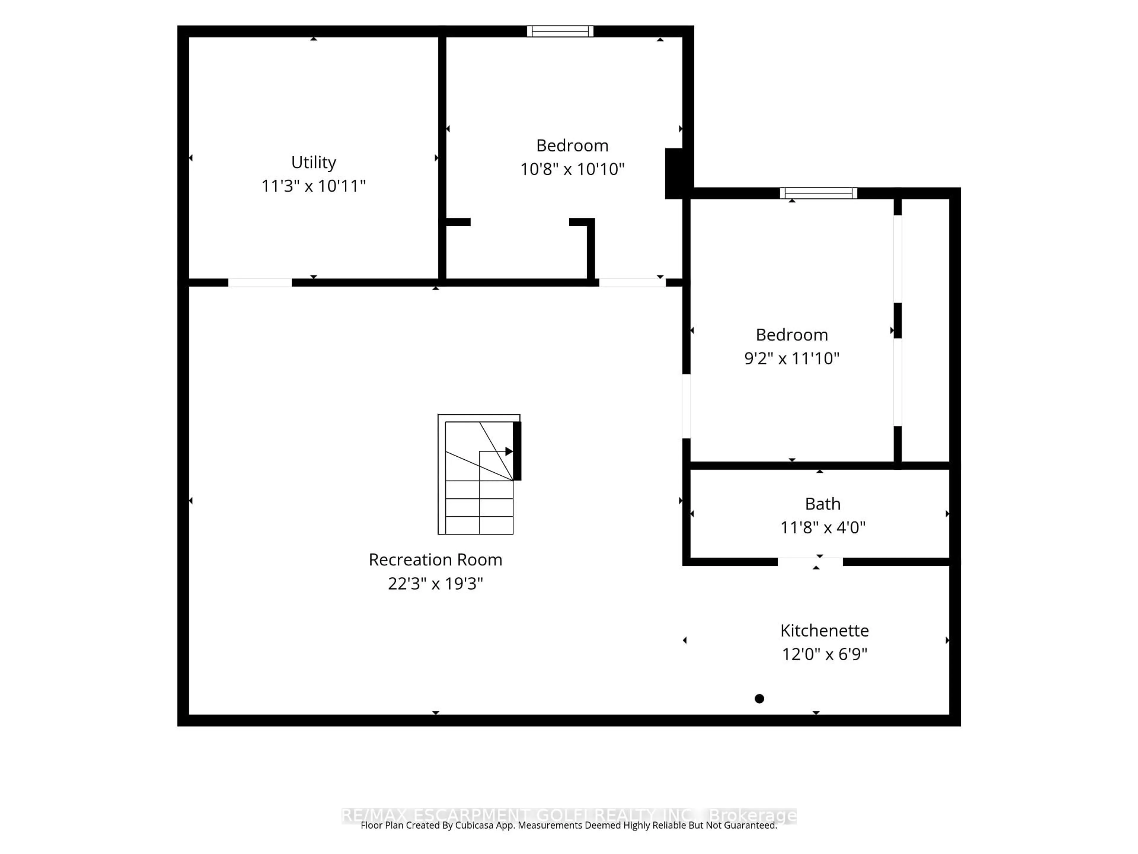 Floor plan for 138 Livingston Ave, Grimsby Ontario L3M 4X1