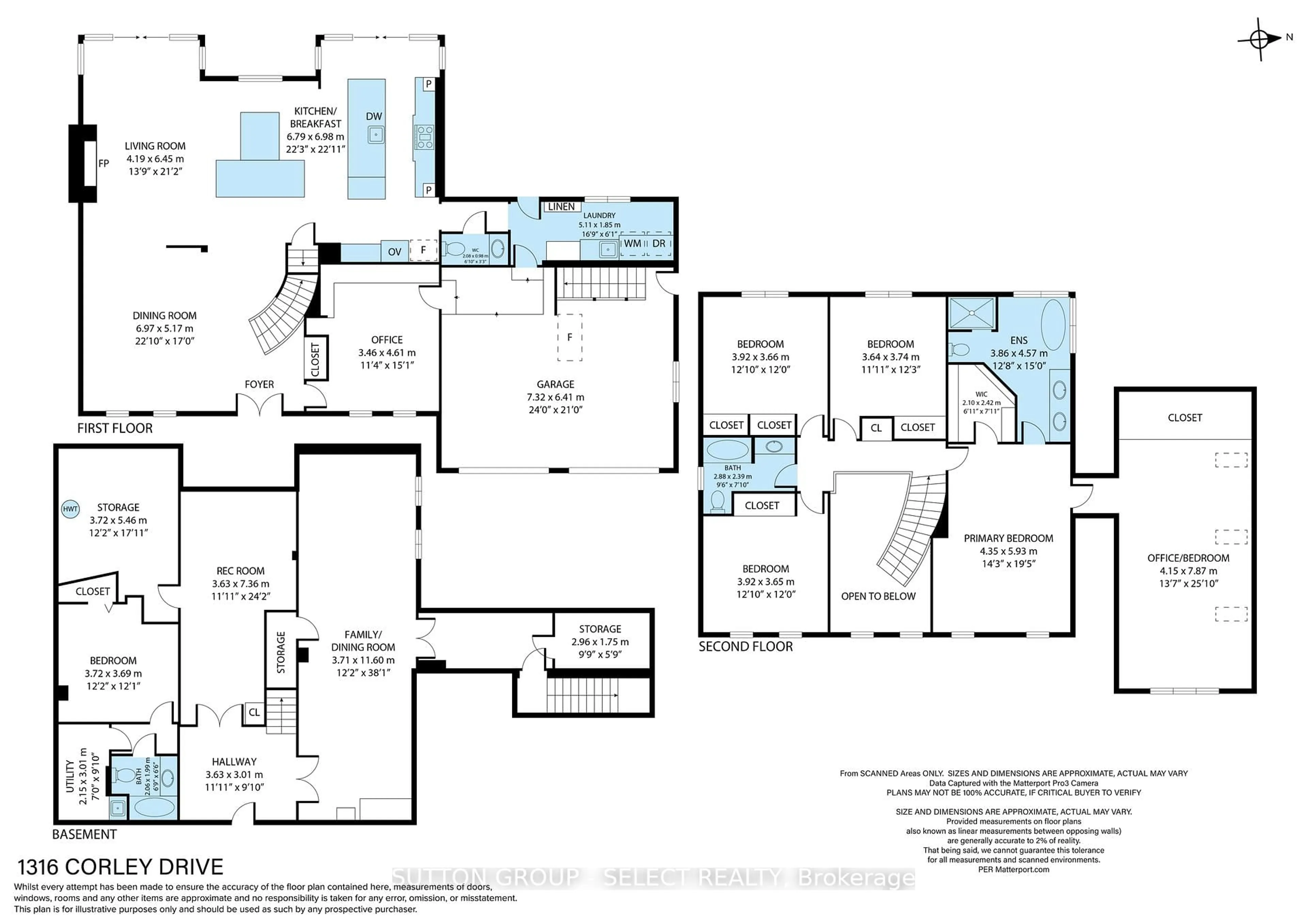 Floor plan for 1316 Corley Dr, London North Ontario N6G 4K5