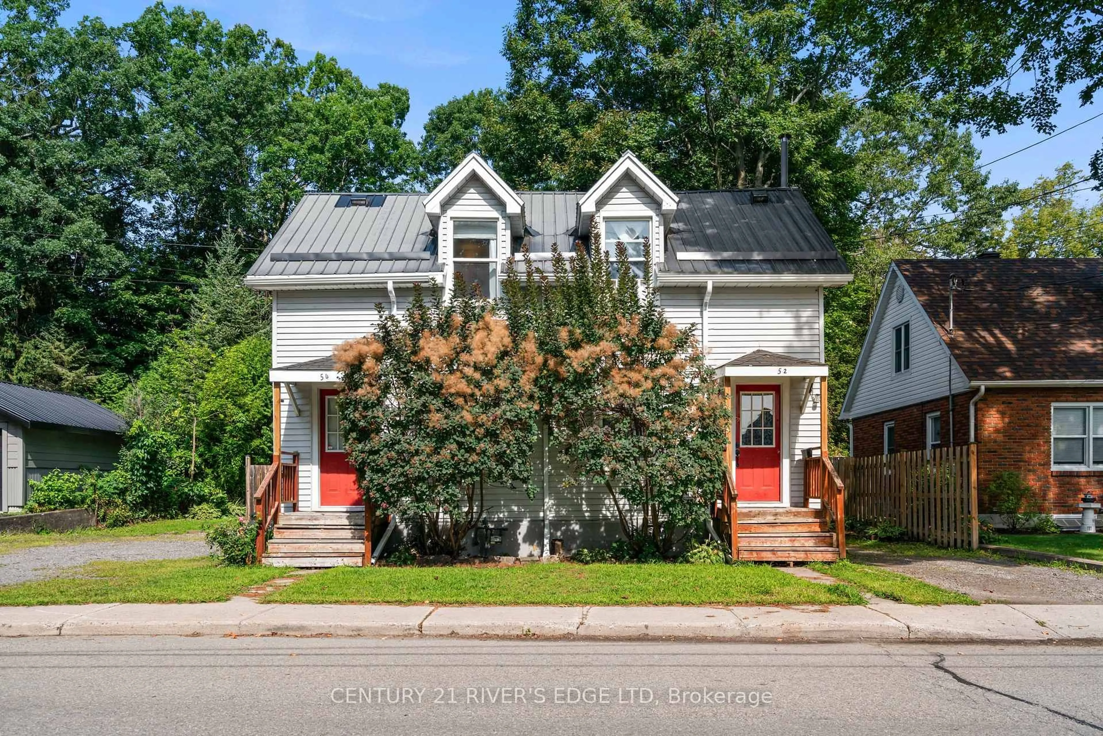 Home with brick exterior material, street for 54 Hartley St, Brockville Ontario K6V 3N5