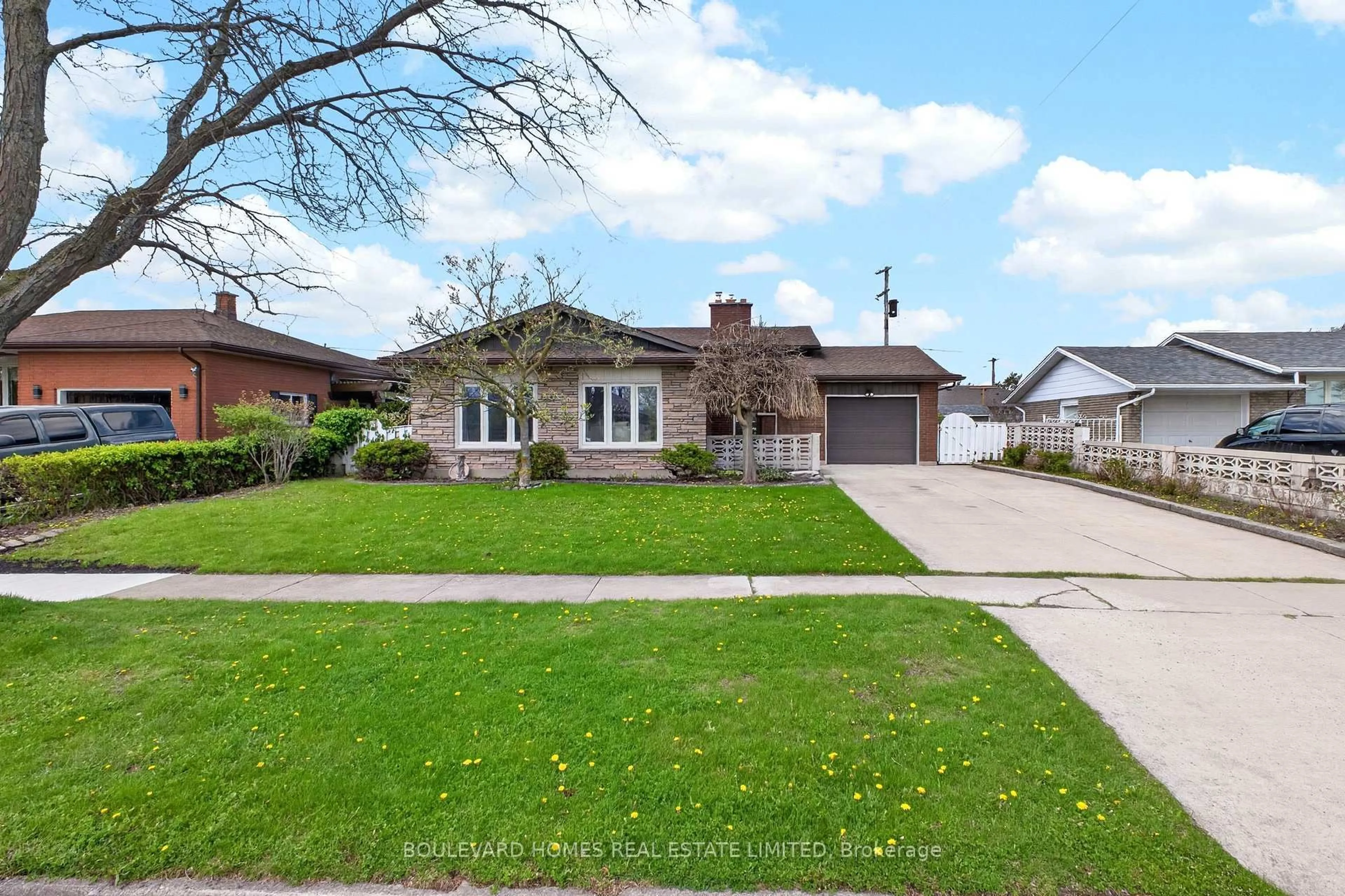 Home with brick exterior material, street for 66 Watt Ave, Welland Ontario L3B 1J3