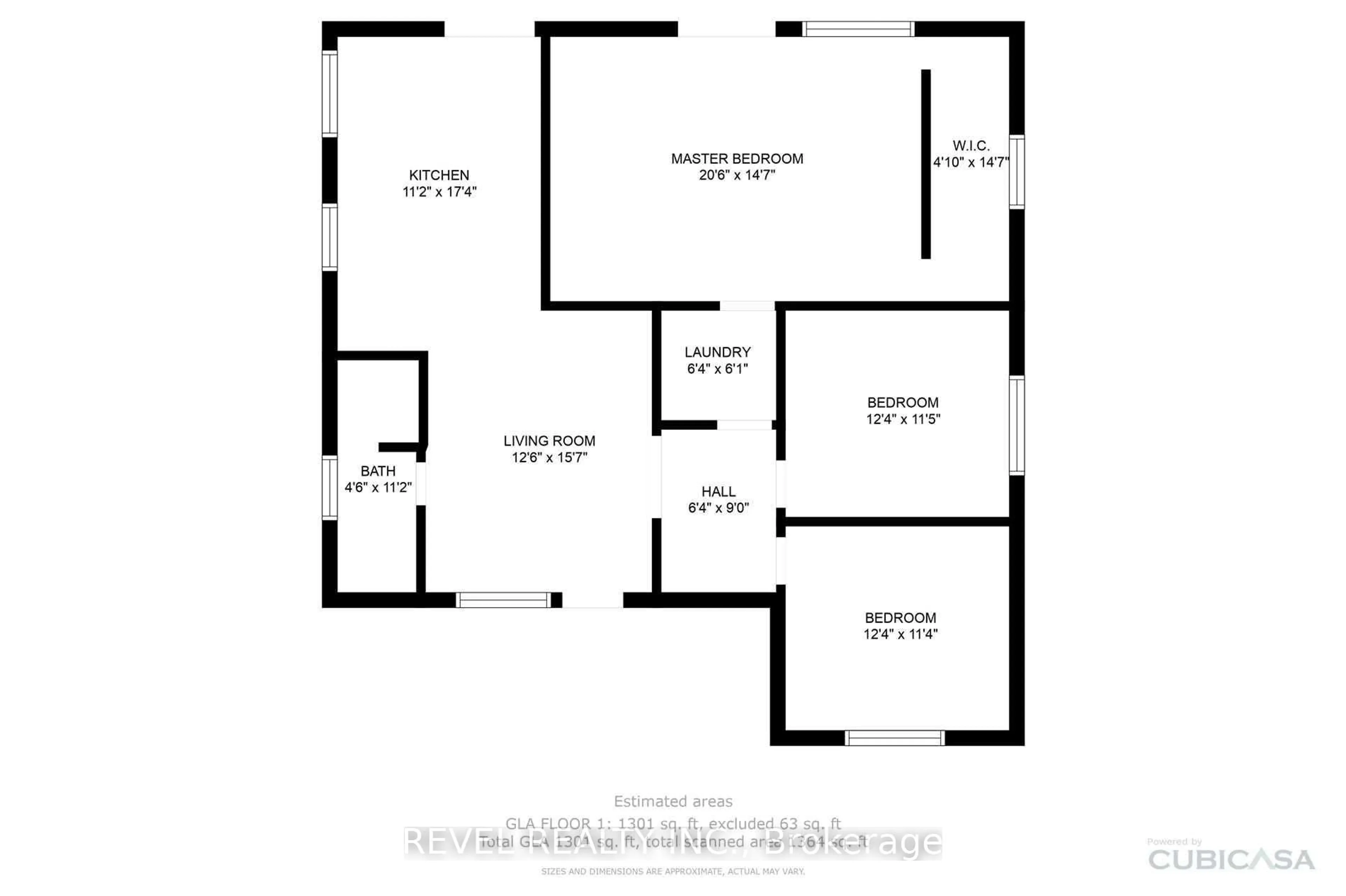Floor plan for 54 Chestnut St, St. Catharines Ontario L2T 1H1