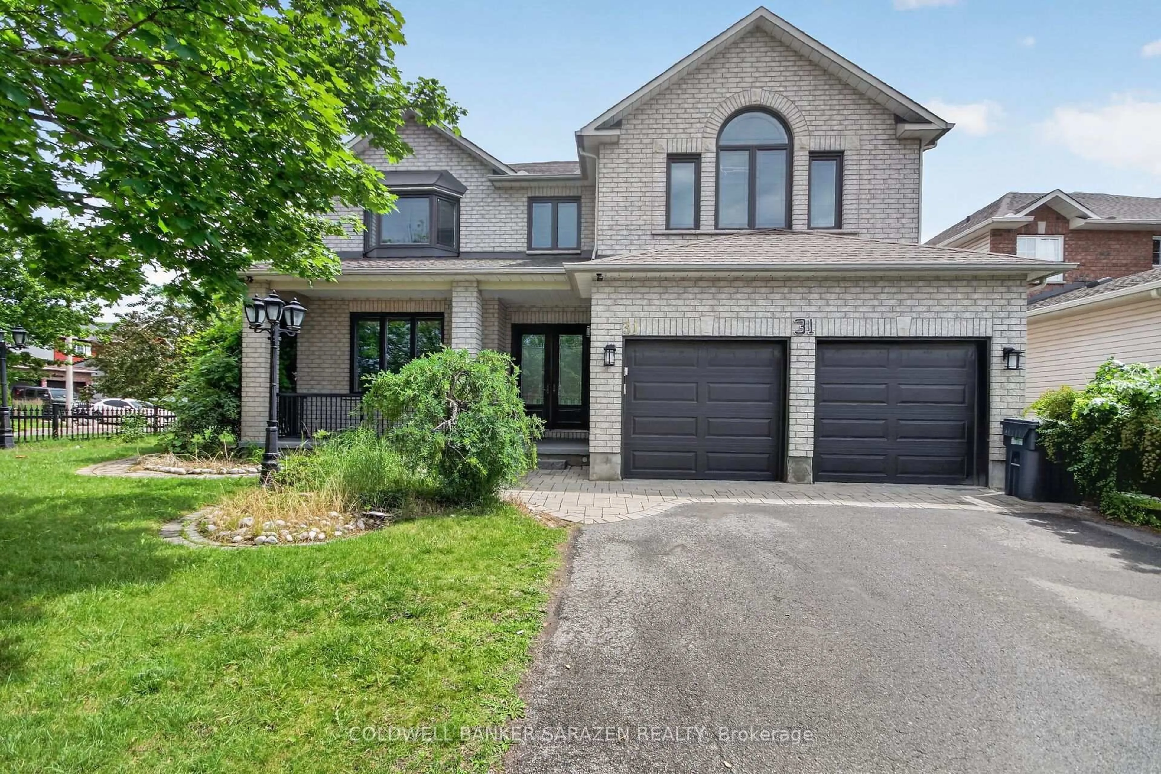 Home with brick exterior material, street for 31 Fanterra Way, Ottawa Ontario K1T 3Y7