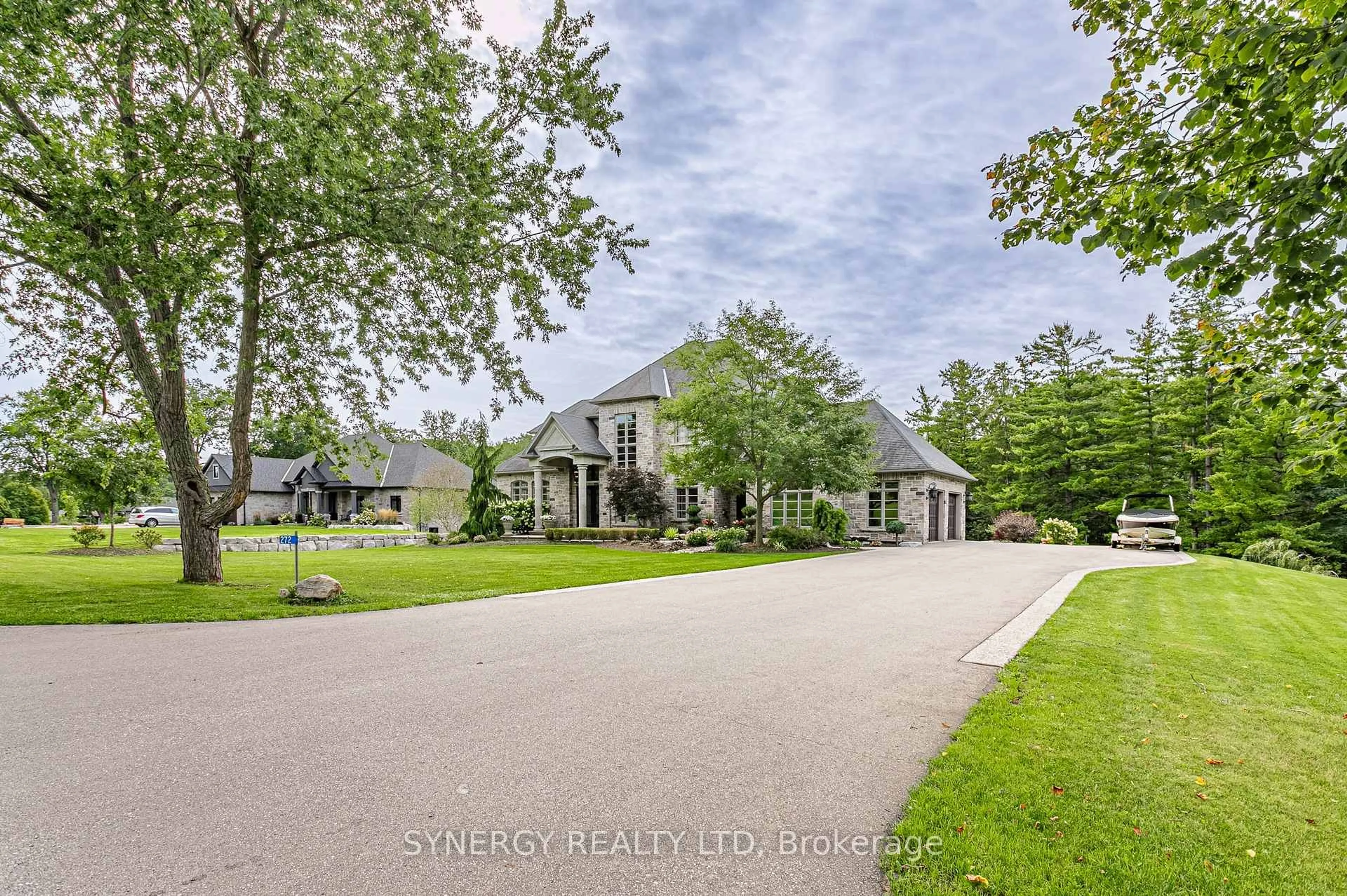 A pic from outside/outdoor area/front of a property/back of a property/a pic from drone, unknown for 272 German School Rd, Brant Ontario N3L 3E1