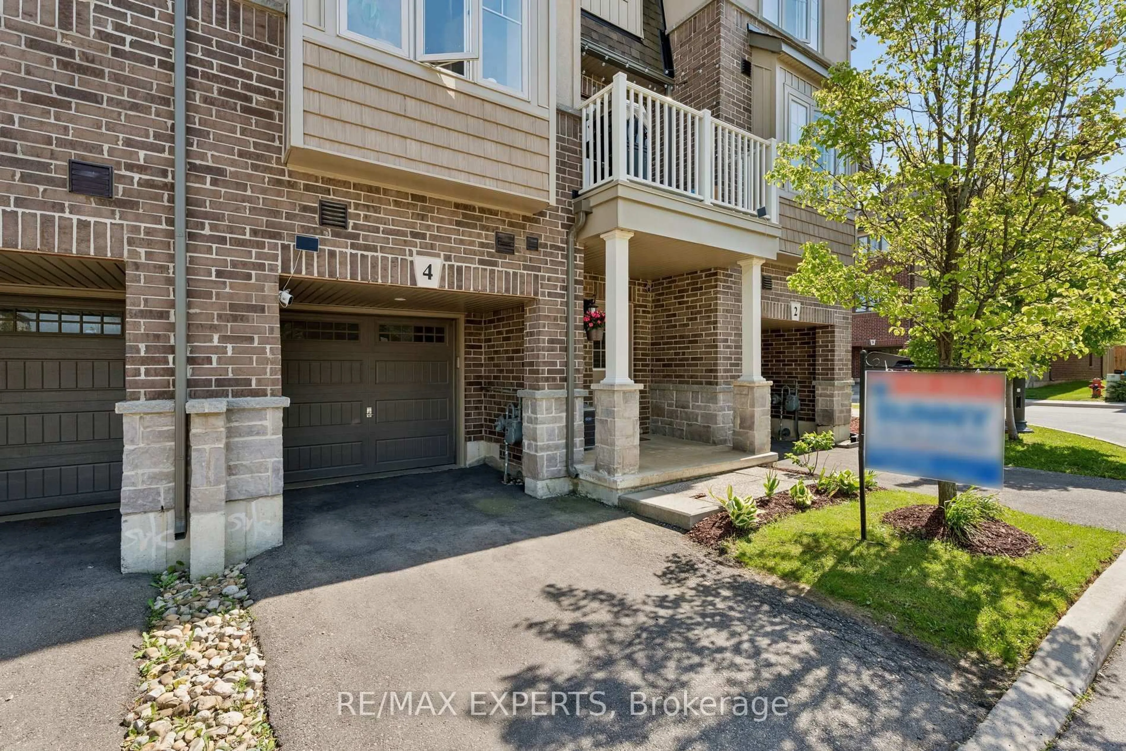 Home with brick exterior material, street for 4 Groom Lane, Hamilton Ontario L9K 0K1