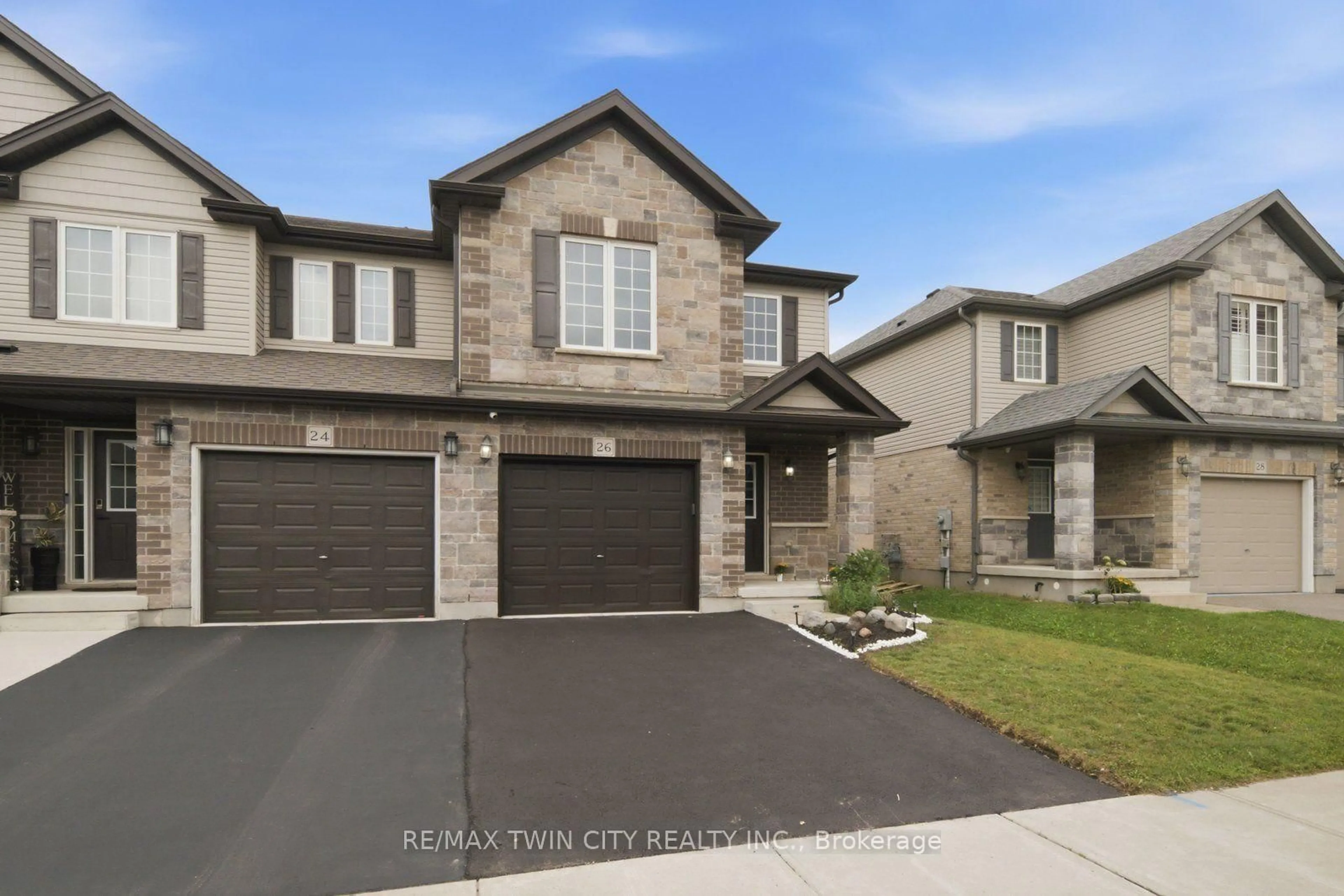 Home with brick exterior material, street for 26 Newstead Rd, Brant Ontario N3L 0G3