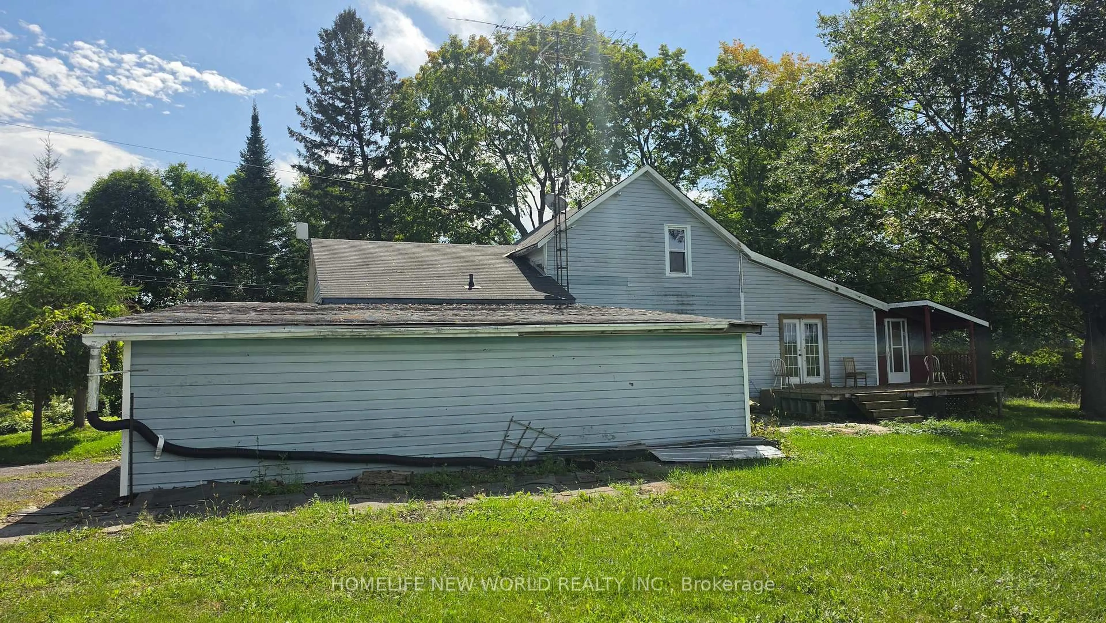A pic from outside/outdoor area/front of a property/back of a property/a pic from drone, unknown for 814 THOMASBURG Rd, Madoc Ontario K0K 2K0