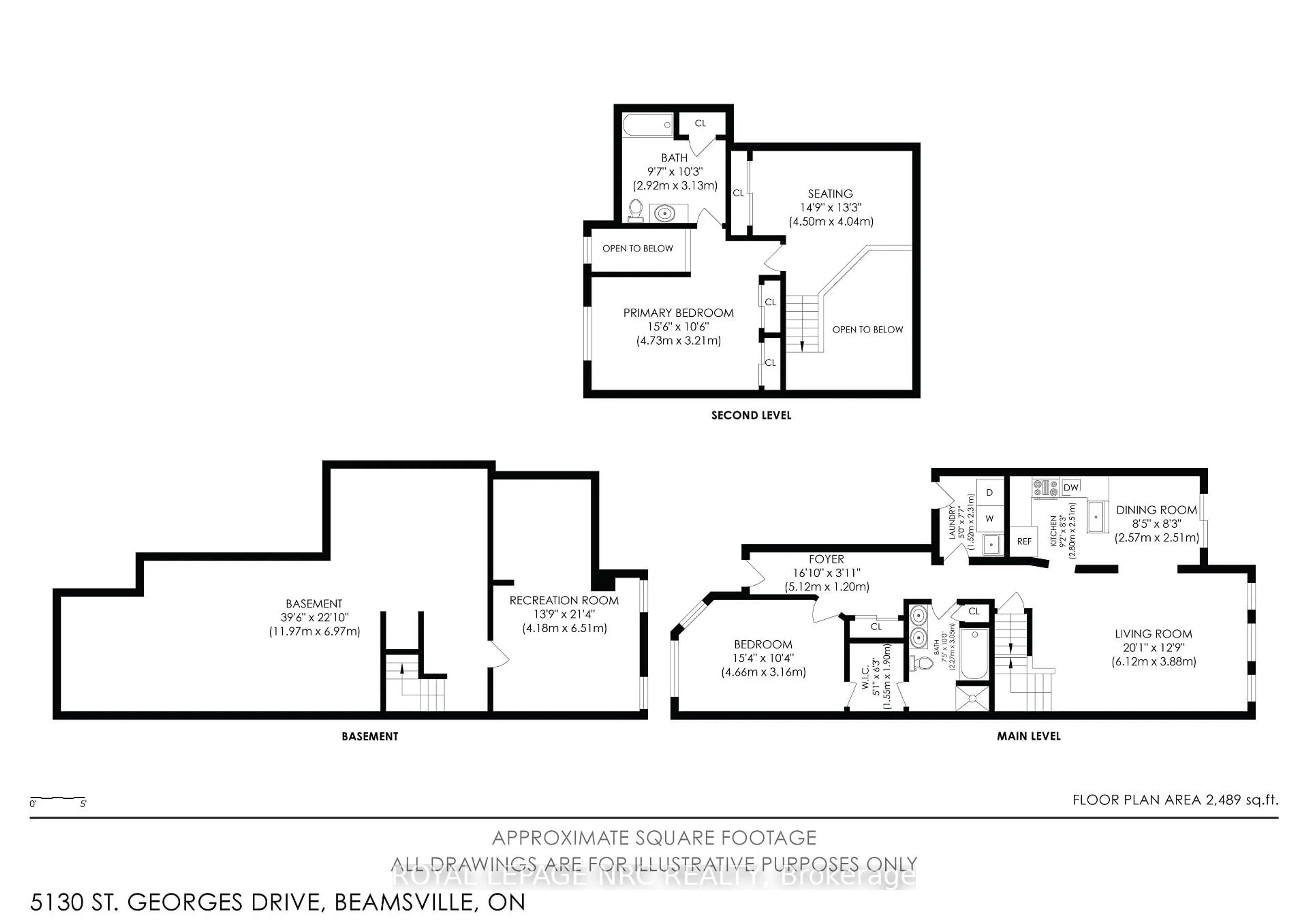 Floor plan for 5130 St. George's Dr, Lincoln Ontario L0R 1B7