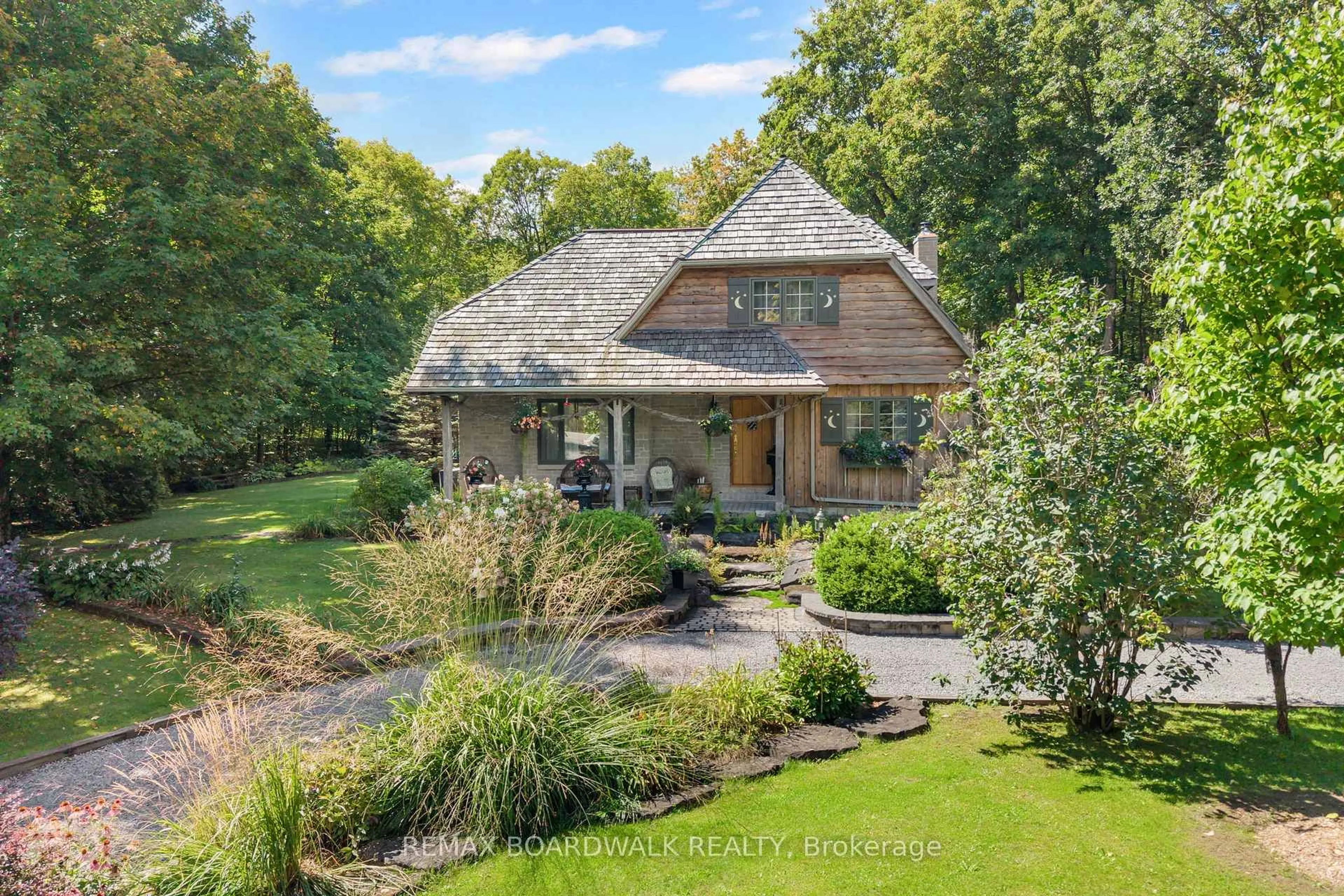 A pic from outside/outdoor area/front of a property/back of a property/a pic from drone, water/lake/river/ocean view for 431 Golden Line Rd, Almonte Ontario K0A 1A0