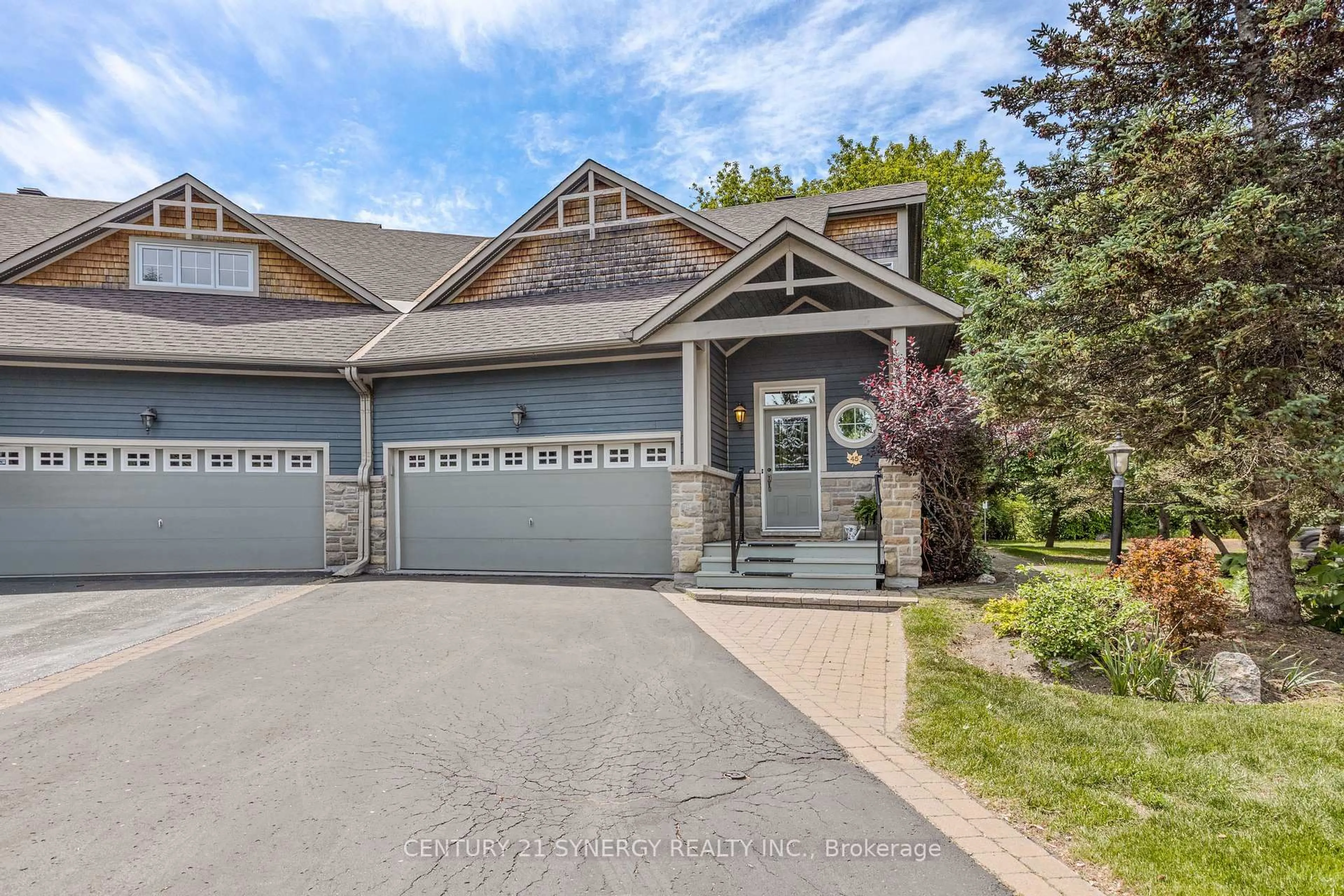 A pic from outside/outdoor area/front of a property/back of a property/a pic from drone, street for 45 Turtle Point Private, Kanata Ontario K2K 3P1