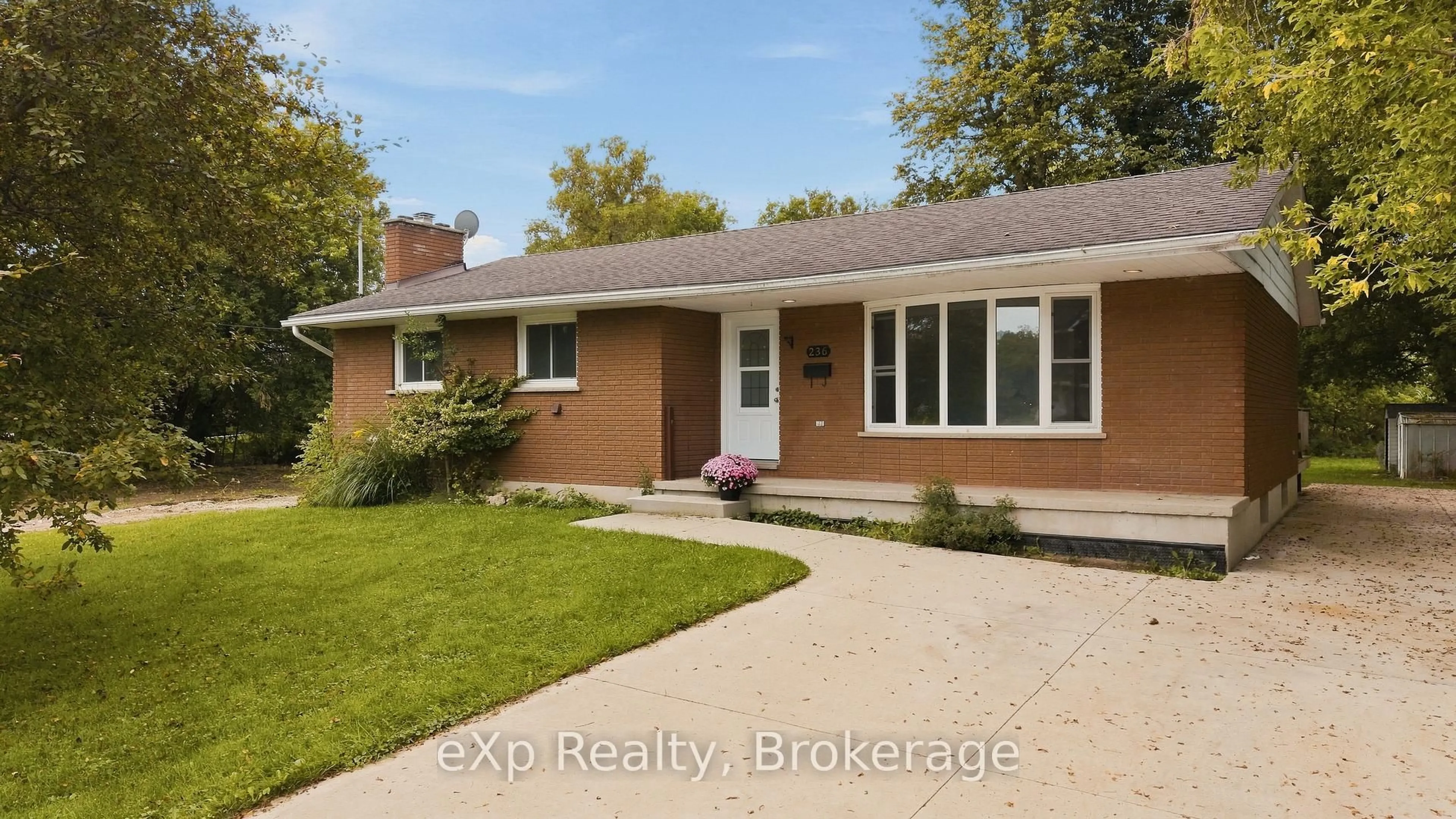 Home with brick exterior material, street for 236 Bruce St, West Grey Ontario N0G 1R0