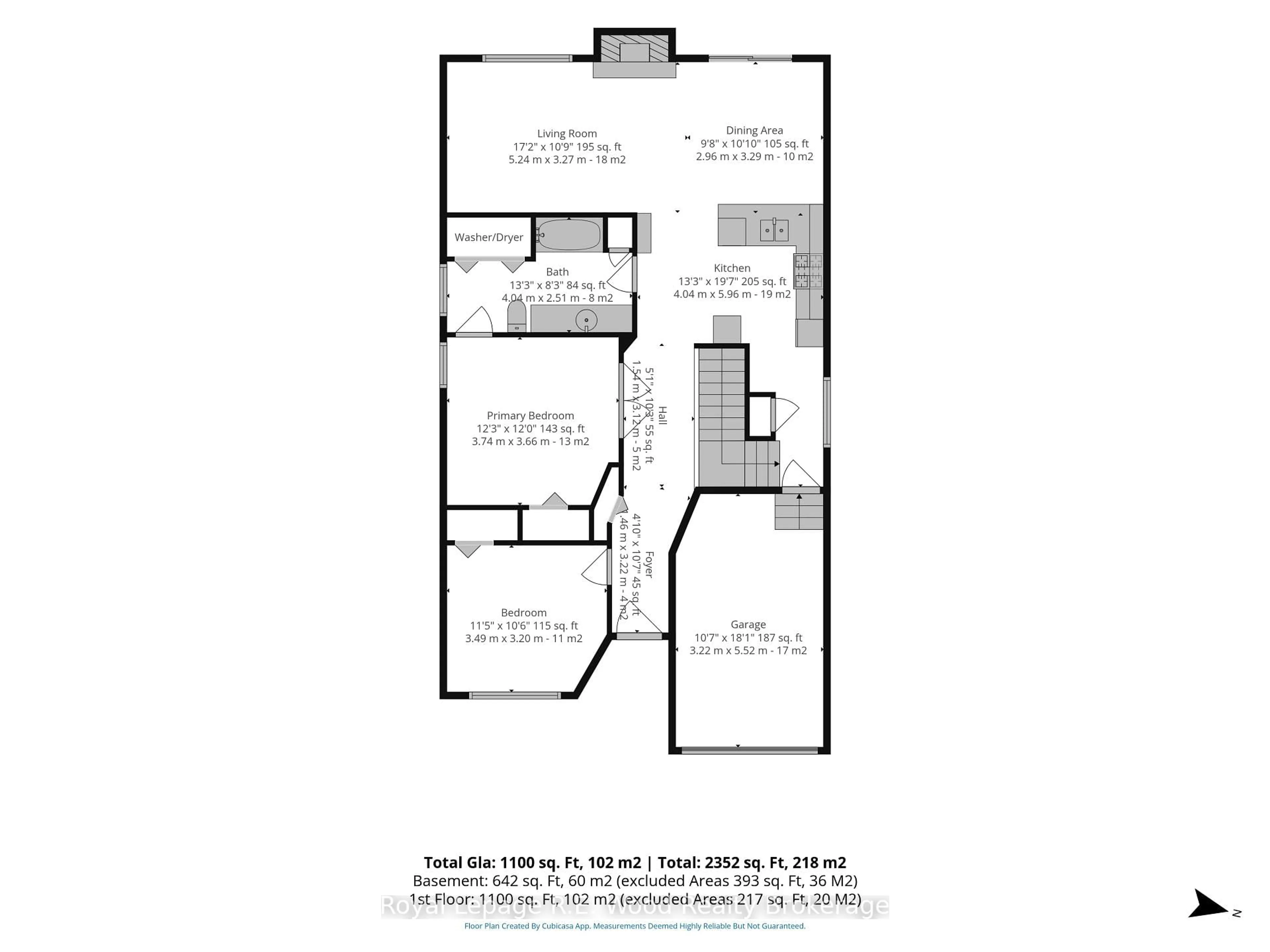 Floor plan for 23 Peach St, Tillsonburg Ontario N4G 5N8