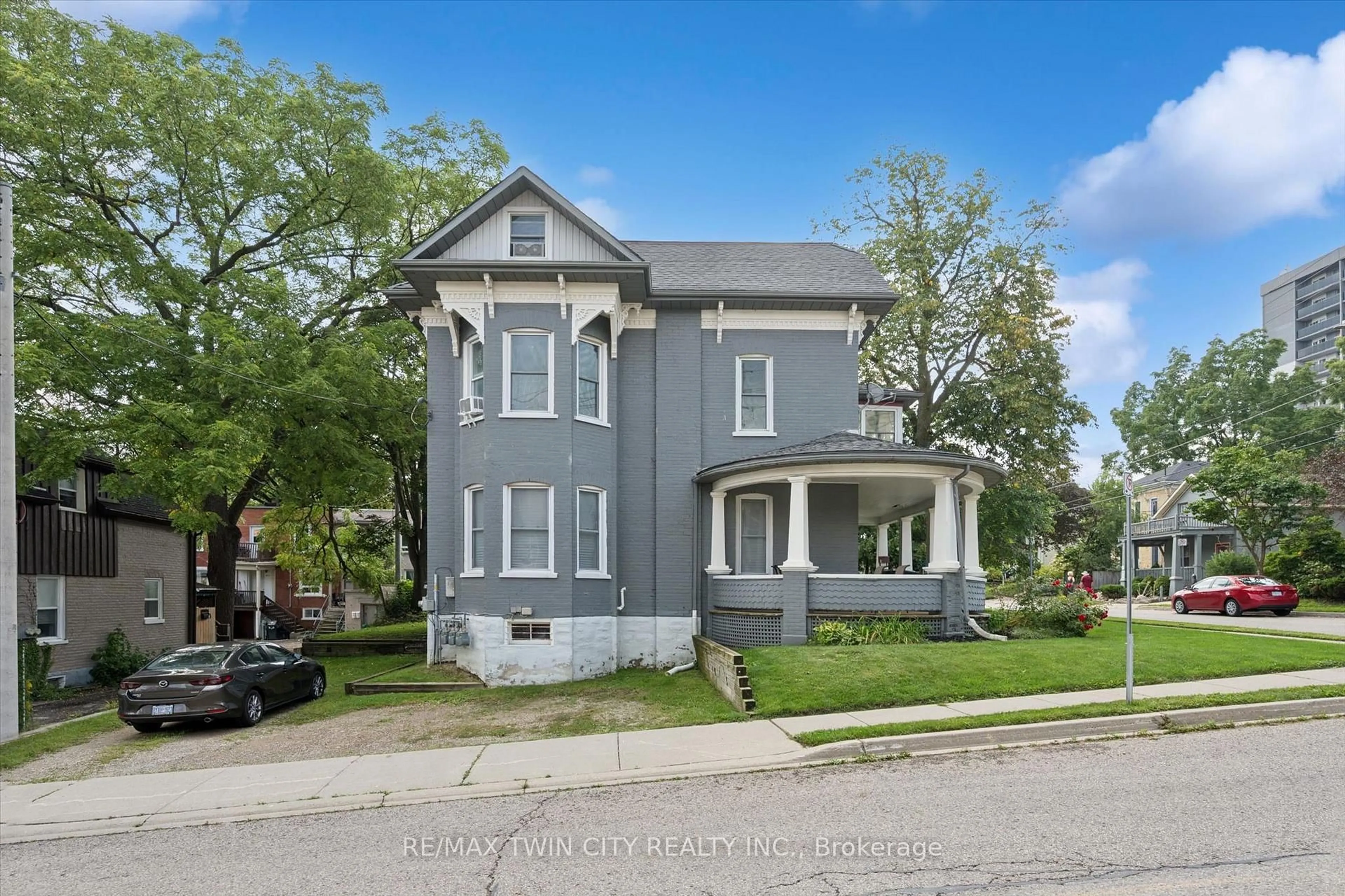 Home with brick exterior material, street for 114 Church St, Kitchener Ontario N2G 2S4